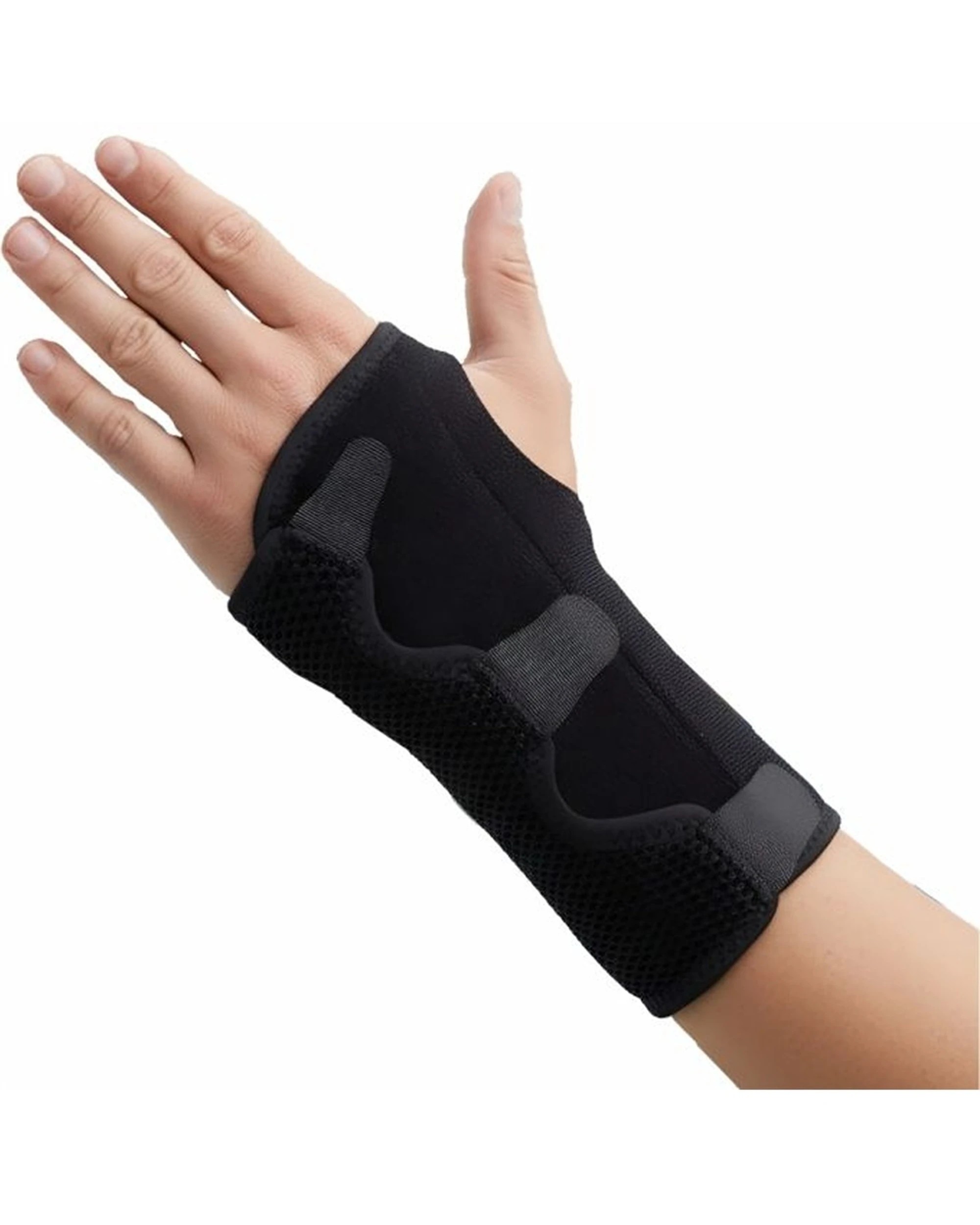 2 Bodyassist Comfort Carpal Tunnel Wrist Brace One Size Universal Fit - Black, 2 of 3
