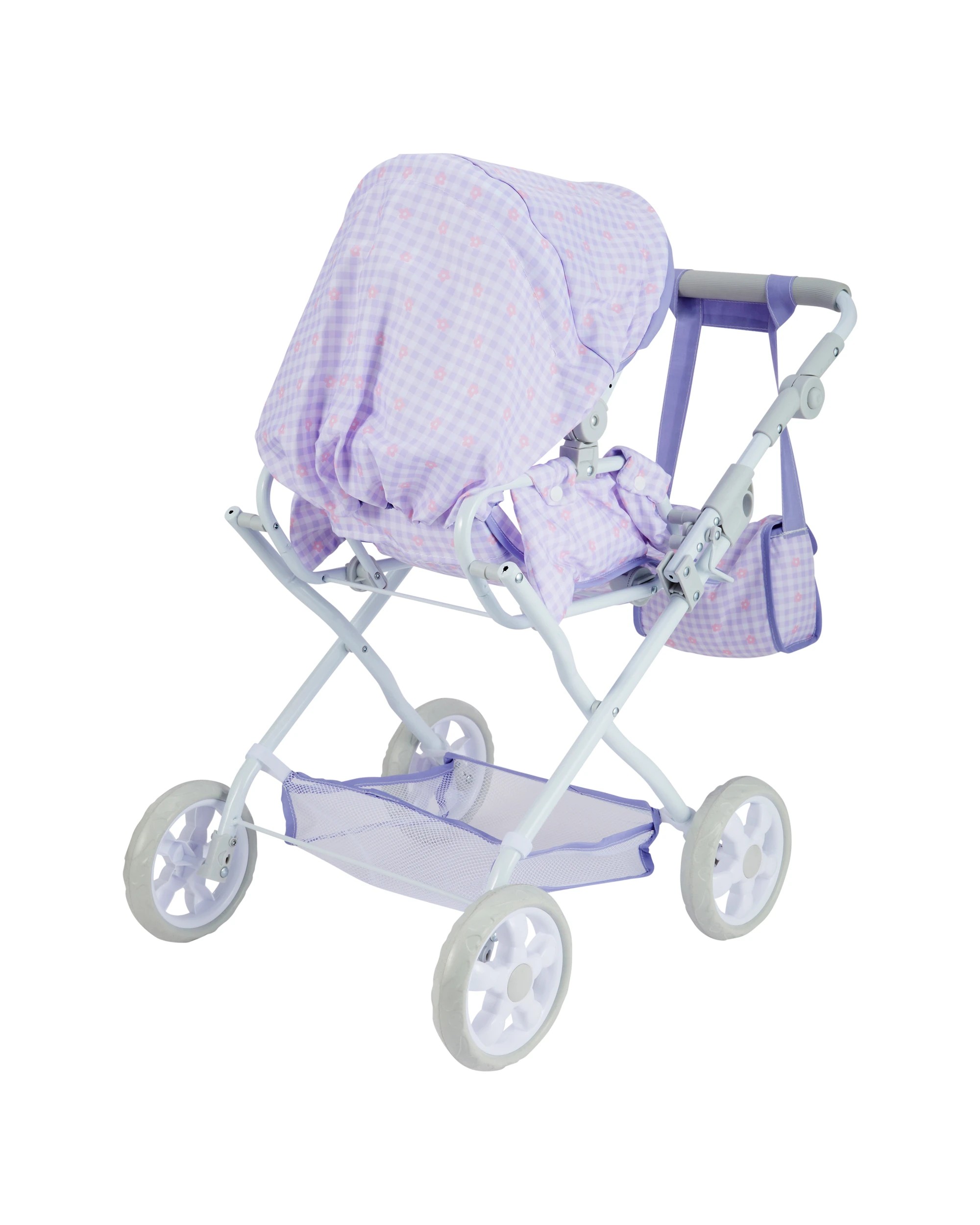 5 3 Piece Nurture Baby Deluxe Pram and Bag Set, 5 of 7