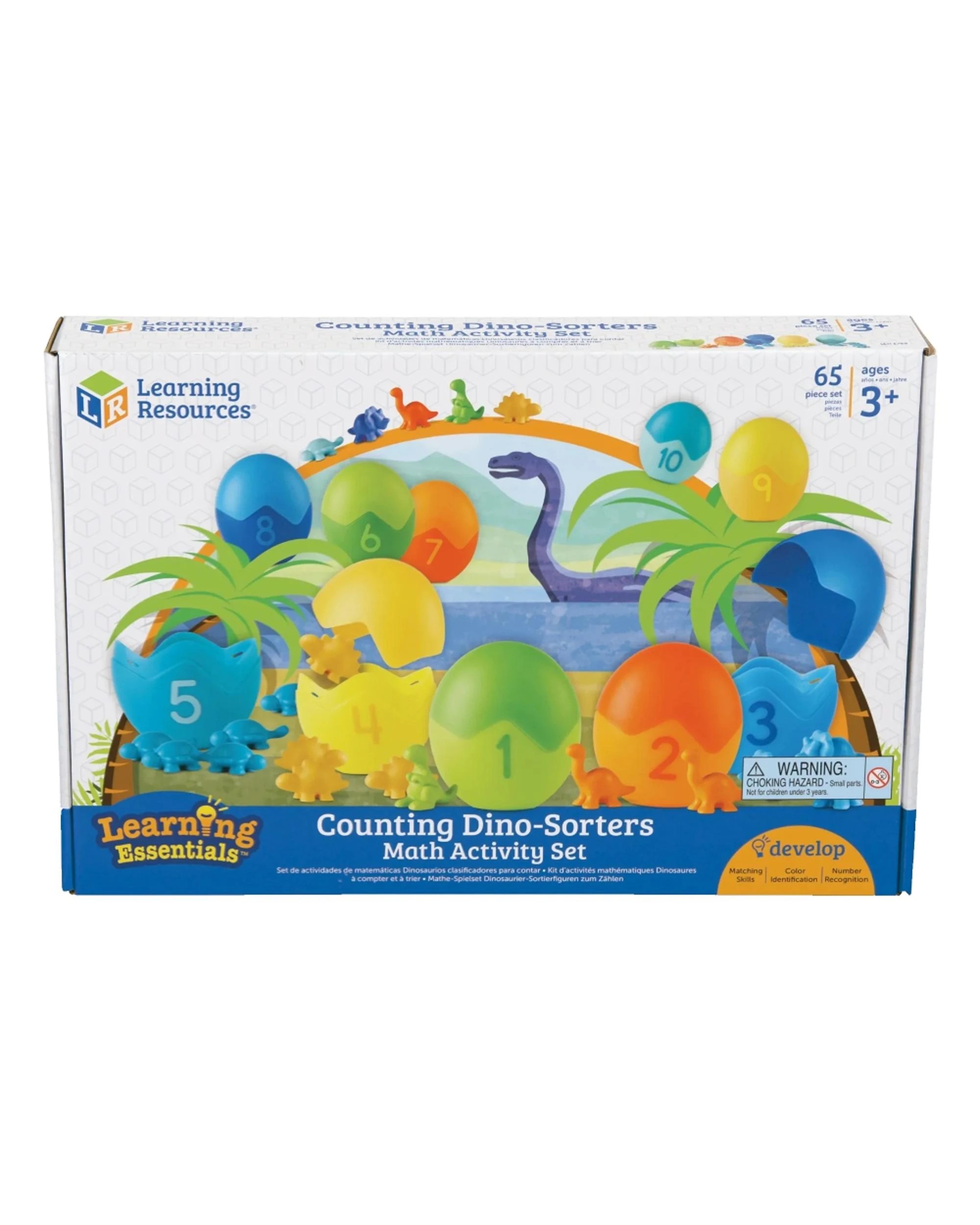 1 Learning Resources Counting Dino-Sorters Math Activity Set, 1 of 4