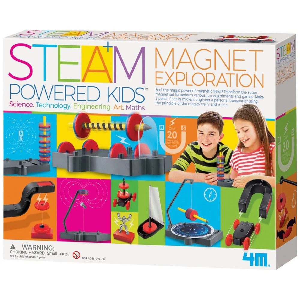 1 4M STEAM Powered Kids Magnet Exploration Kit, 1 of 4
