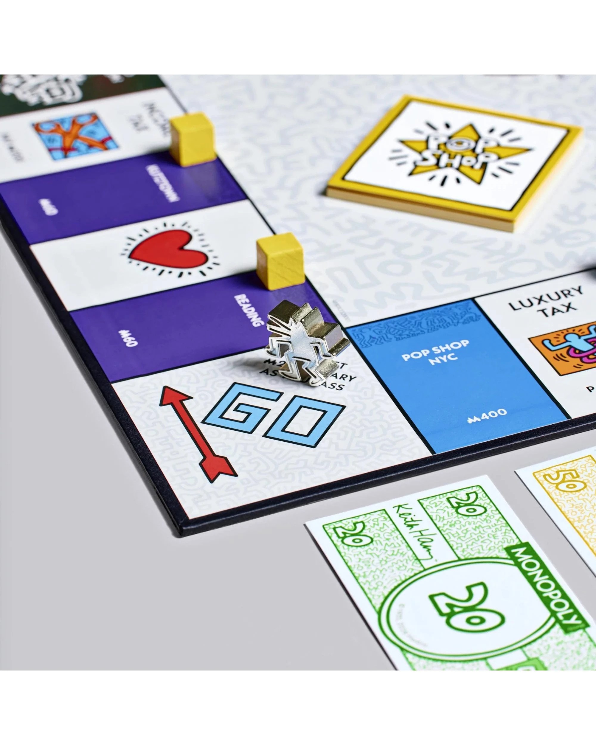 5 Monopoly Keith Haring Edition Board Game, 5 of 8