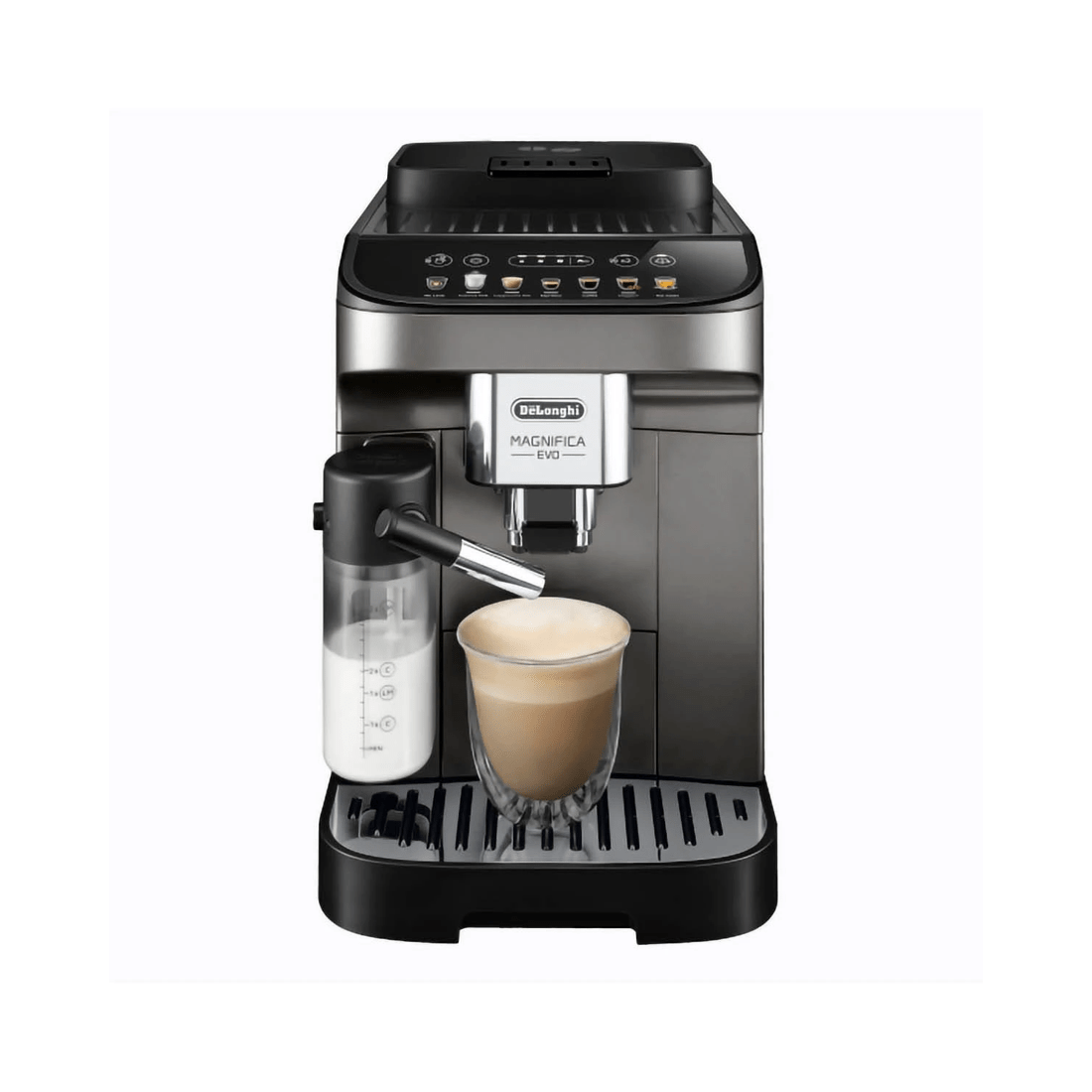 1 DeLonghi Magnifica Evo Automatic Coffee Machine - Titan Black, 1 of 5