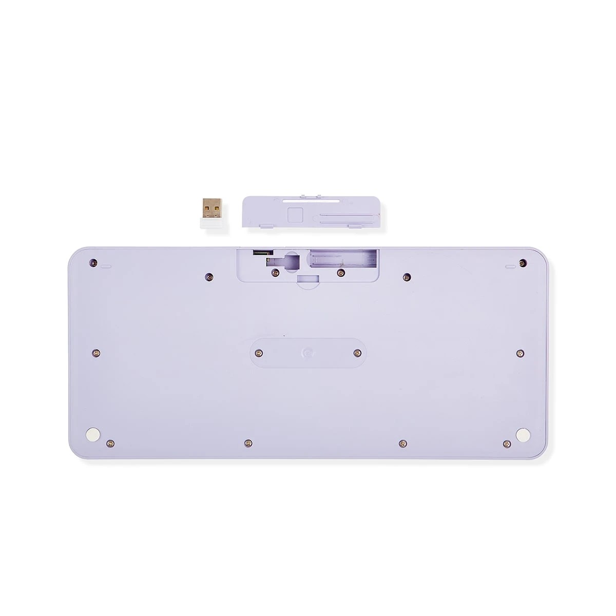 7 Wireless Keyboard and Mouse - Lavendar, 7 of 9