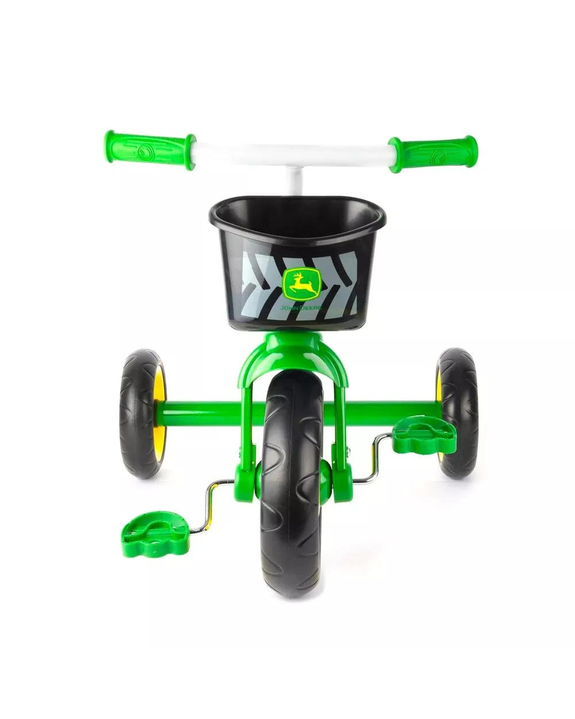 3 John Deere Steel Tricycle Green 2y, 3 of 4