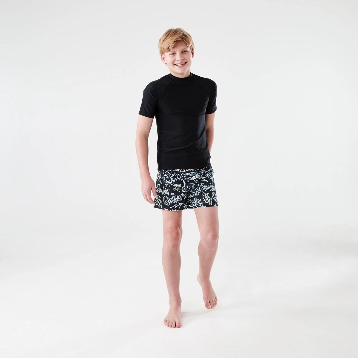 4 Print Swim Shorts BLACKBOOK GRAFFITI BLACK, 4 of 5