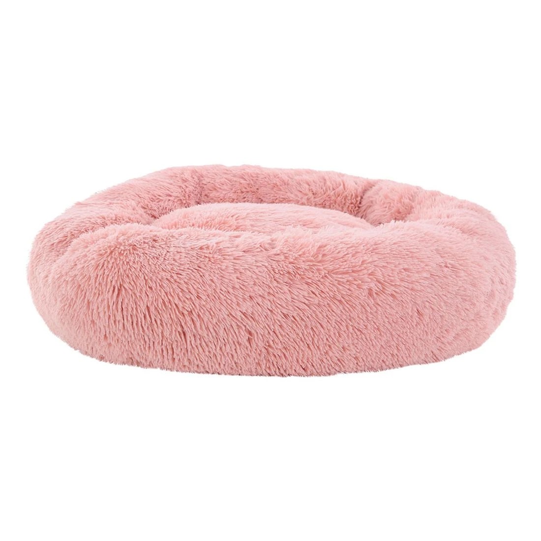 2 i.Pet Pet Bed Dog Cat 90cm Large Calming Soft Plush - Pink, 2 of 5