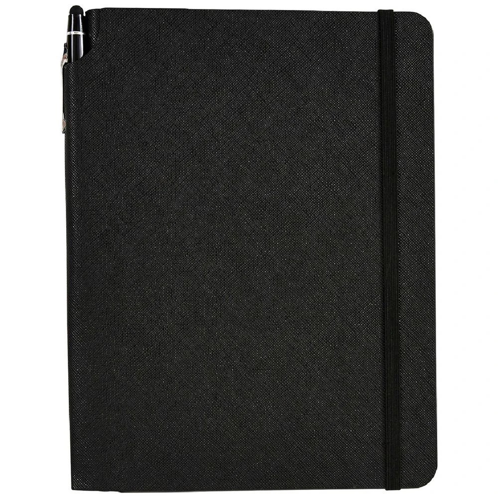 1 Otto A5 Notebook with Pen 192 Pages Black, 1 of 3