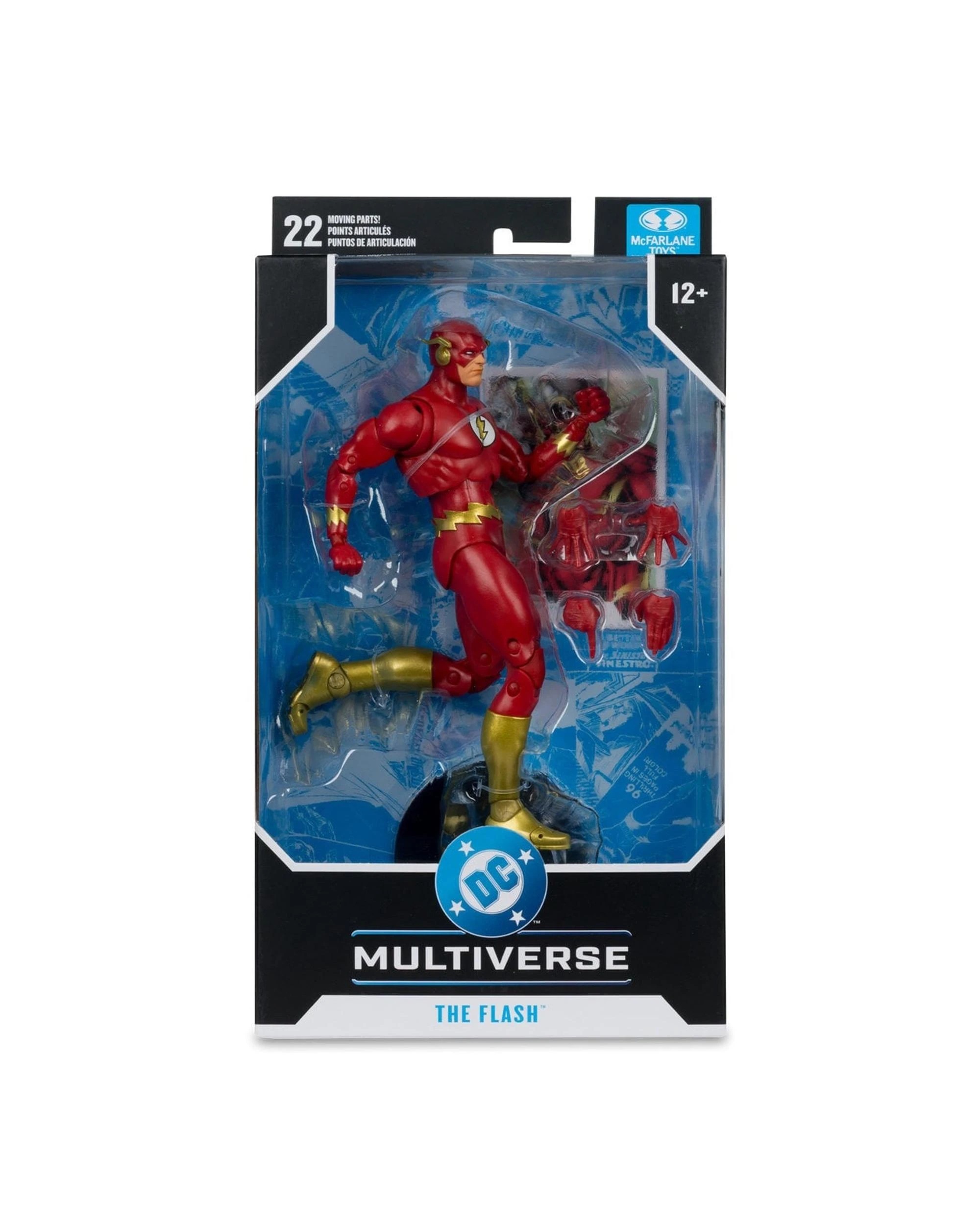7 DC Multiverse JLA The Flash 7 inch Action Figure, 7 of 9