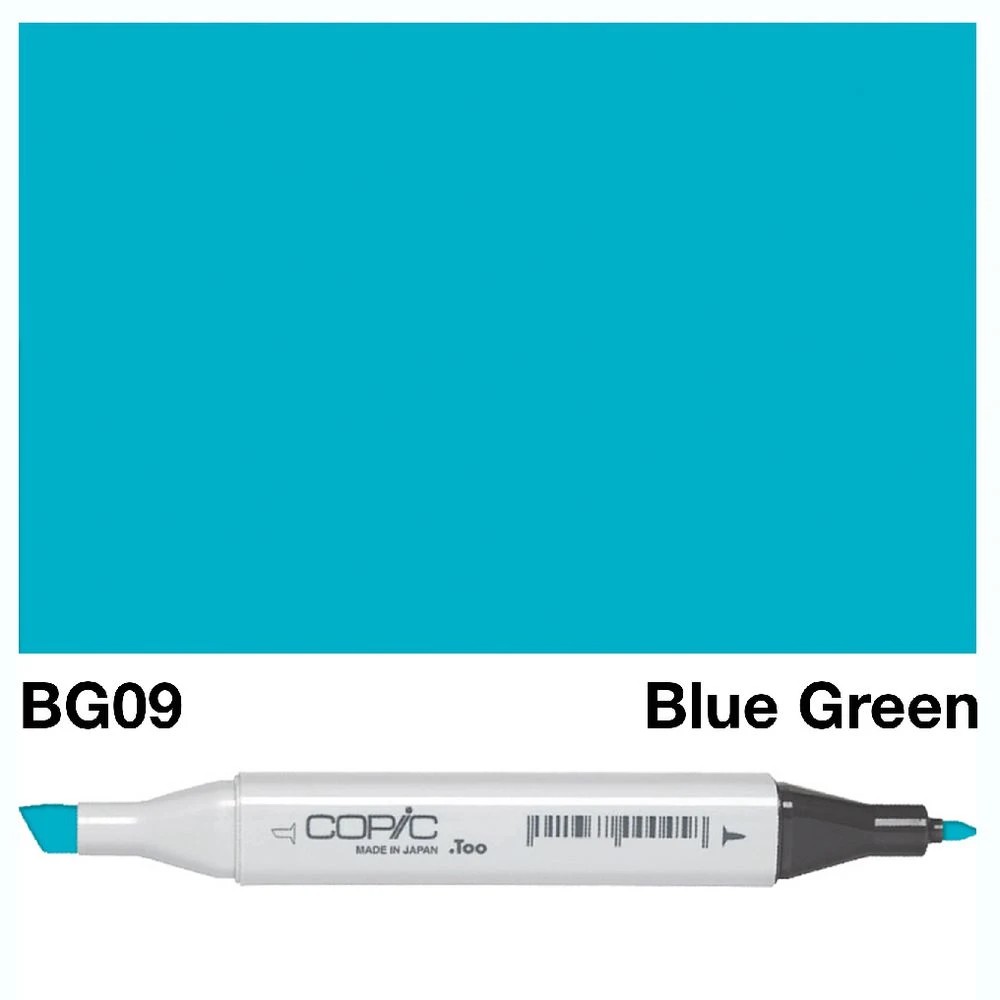 3 Copic Classic Original Dual Nib Marker BG09 Blue Green, 3 of 3