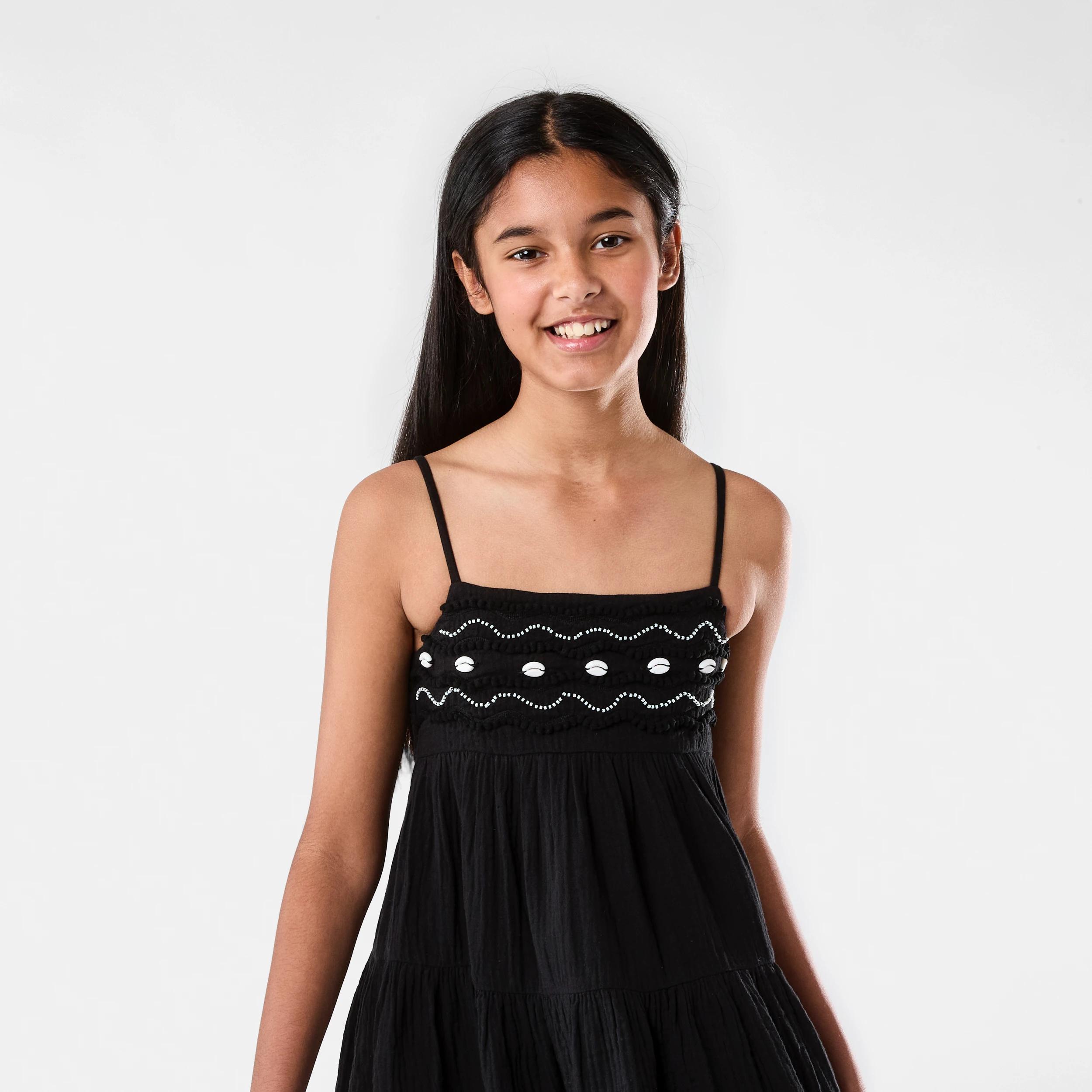 3 Shell Dress Black, 3 of 8