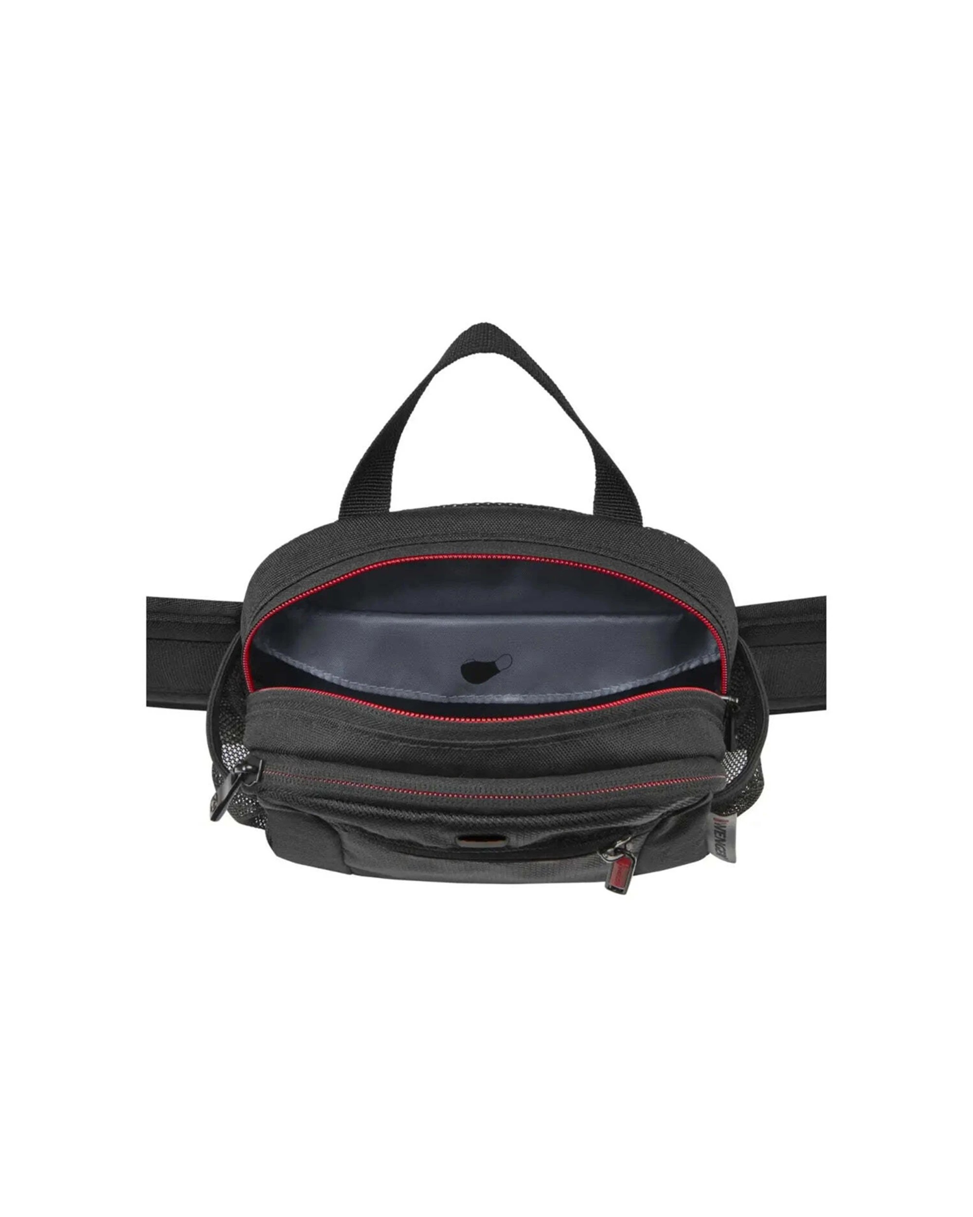 3 Wenger Standard Waist Pack with Antibacterial Pocket Compact Design - Black, 3 of 5