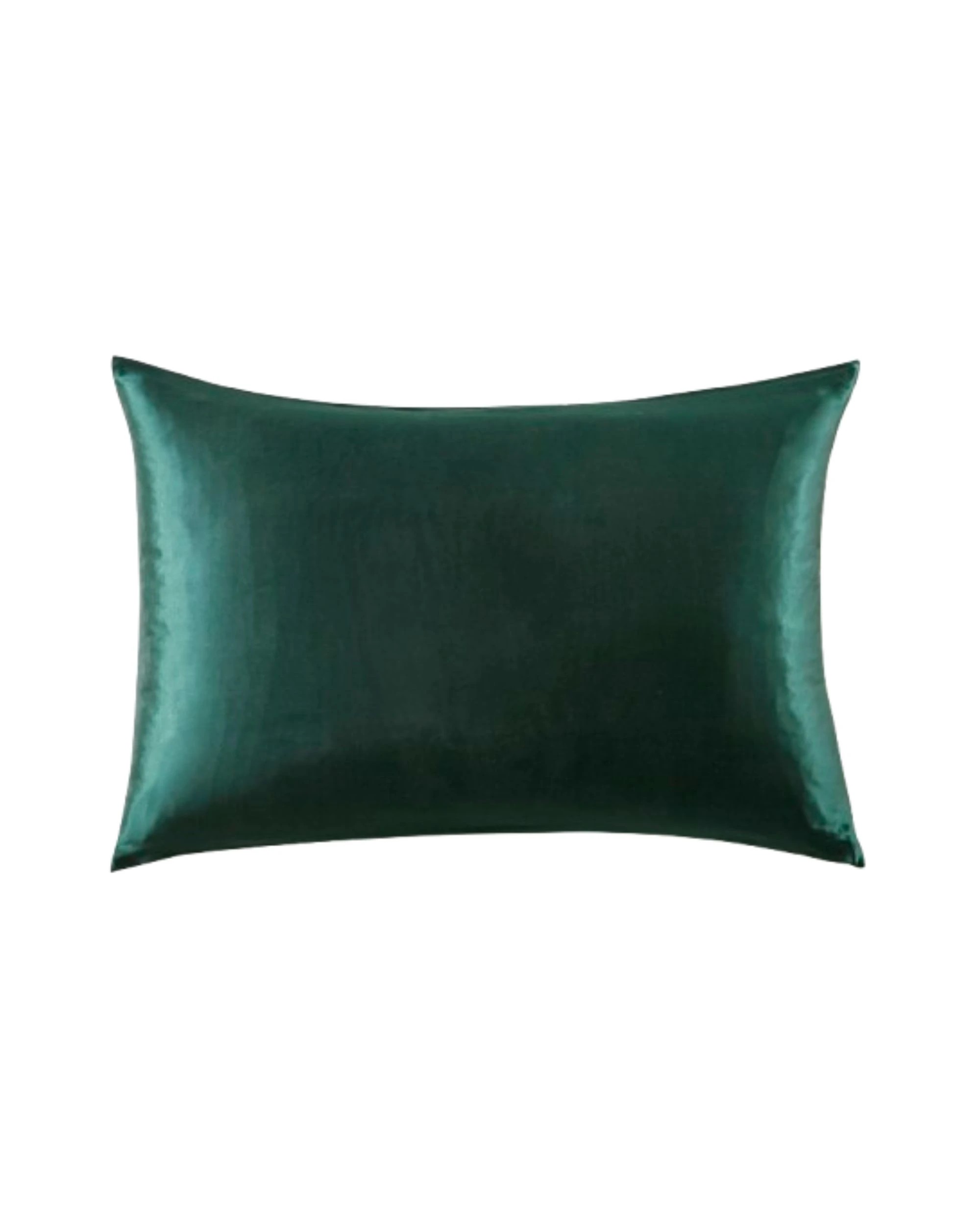 1 Gioia Casa Mulberry Silk Pillowcase Soft Hypoallergenic - Emerald Green, 1 of 3