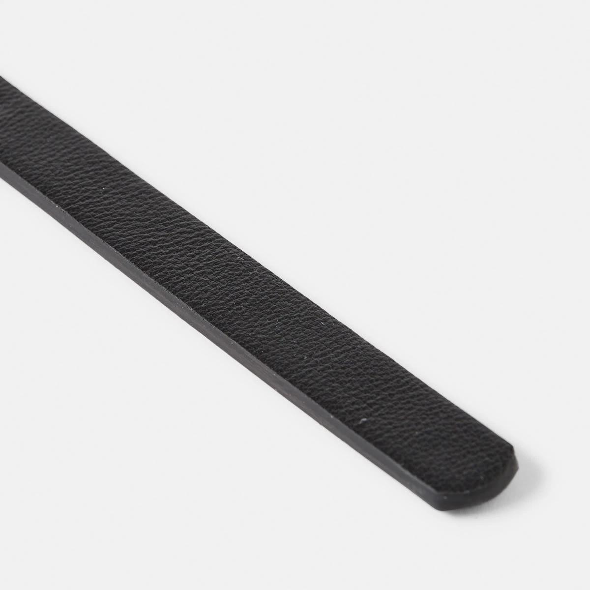 4 2 Pack Skinny Belts BLACK, BROWN TAN, 4 of 10