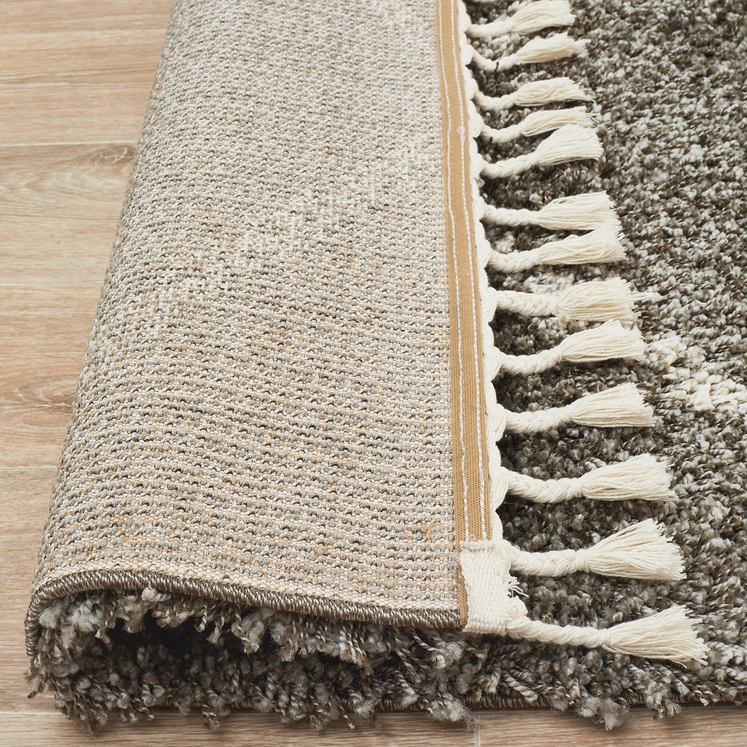 7 Common Ground Rugs Amber 11 170x120cm - Small Pet Friendly Floor Rug - Grey, 7 of 7