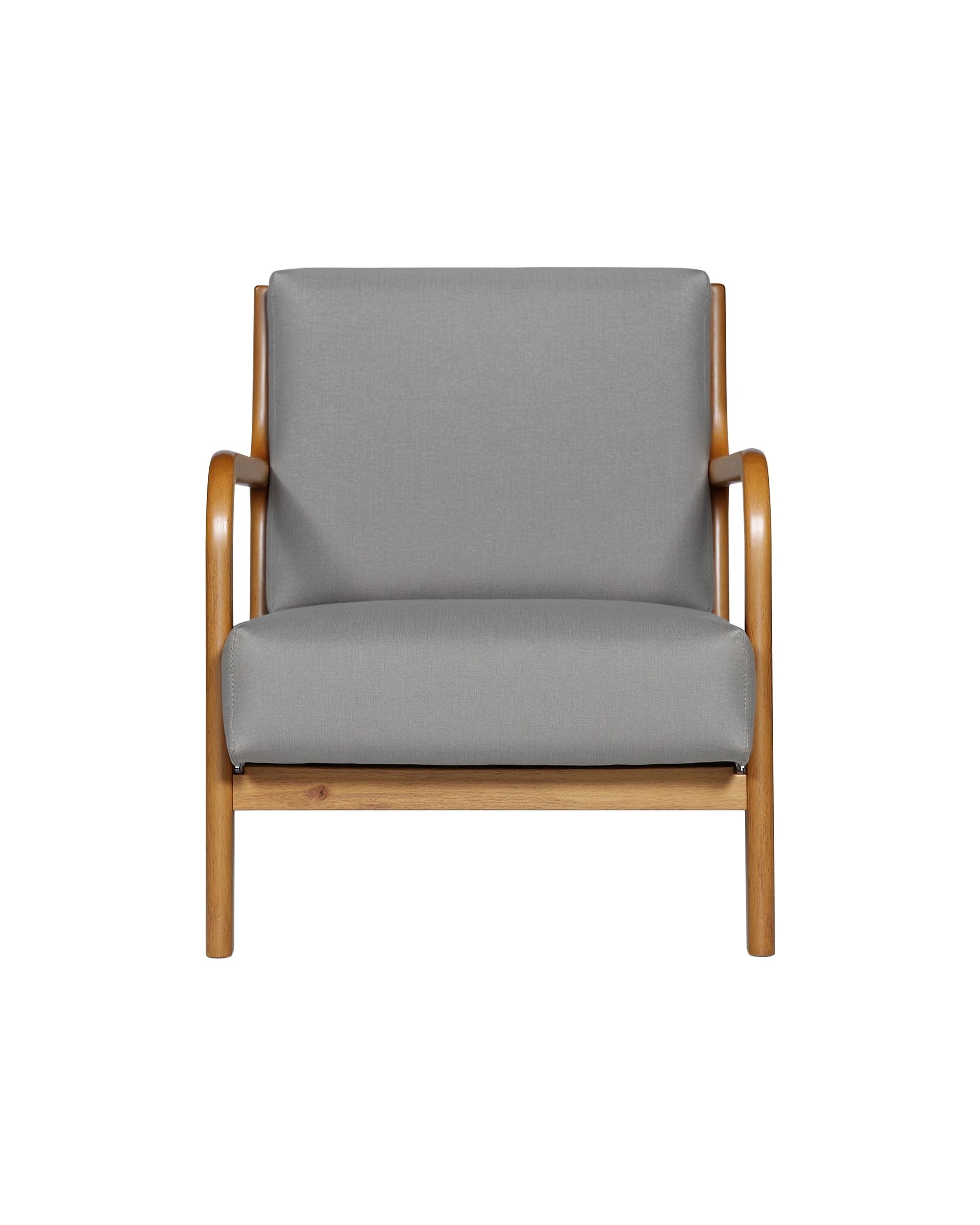3 Artiss Armchair Fabric Light - Grey, 3 of 7