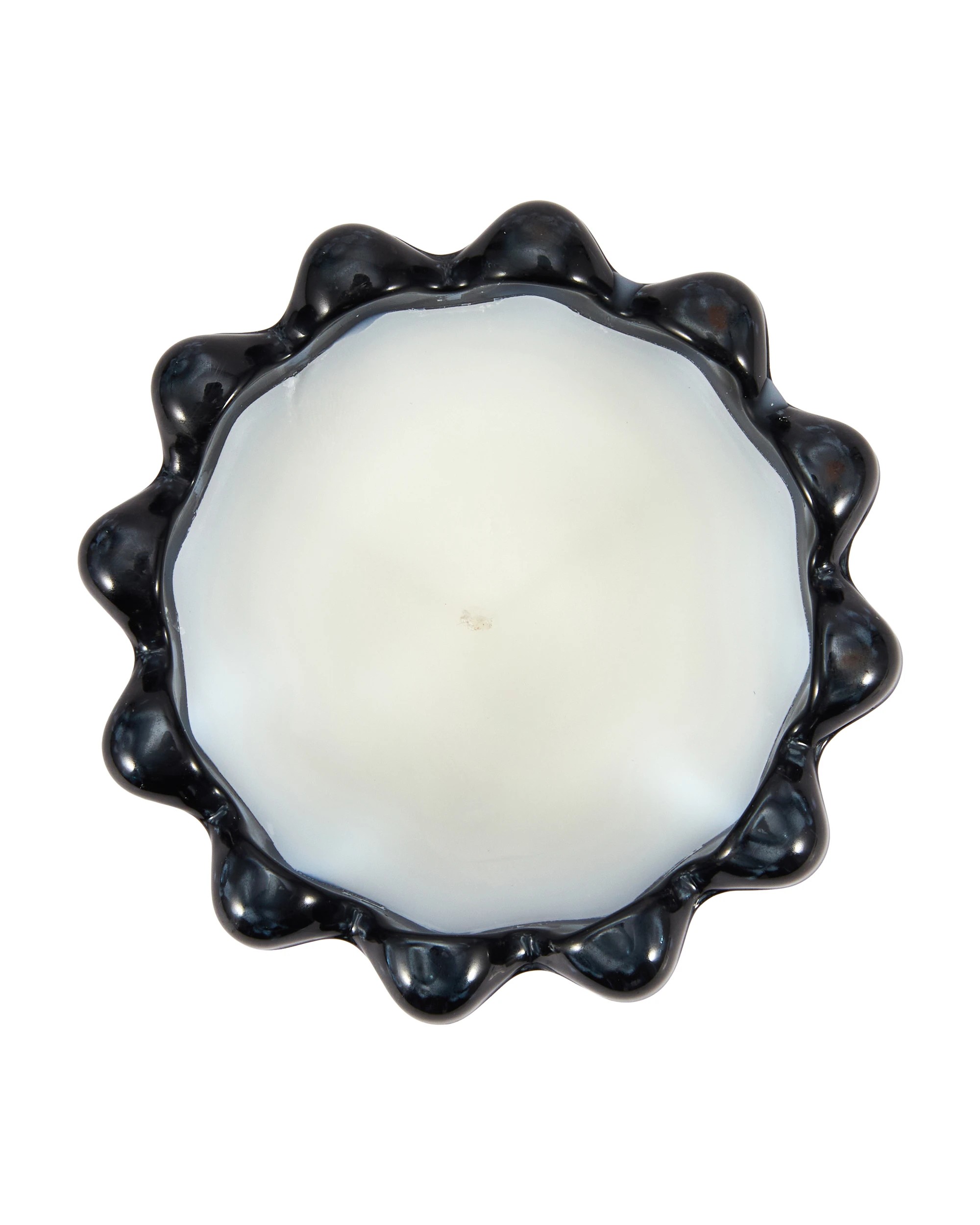 3 Ocean Whisper Ribbed Glass Candle, 3 of 5