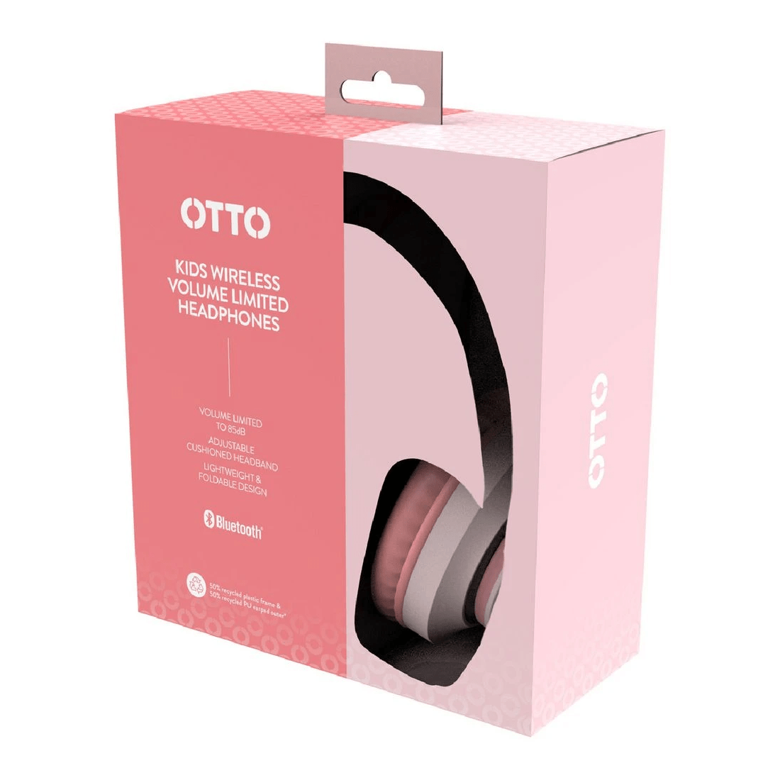 7 Otto Kids Wireless Headphones Pink, 7 of 7