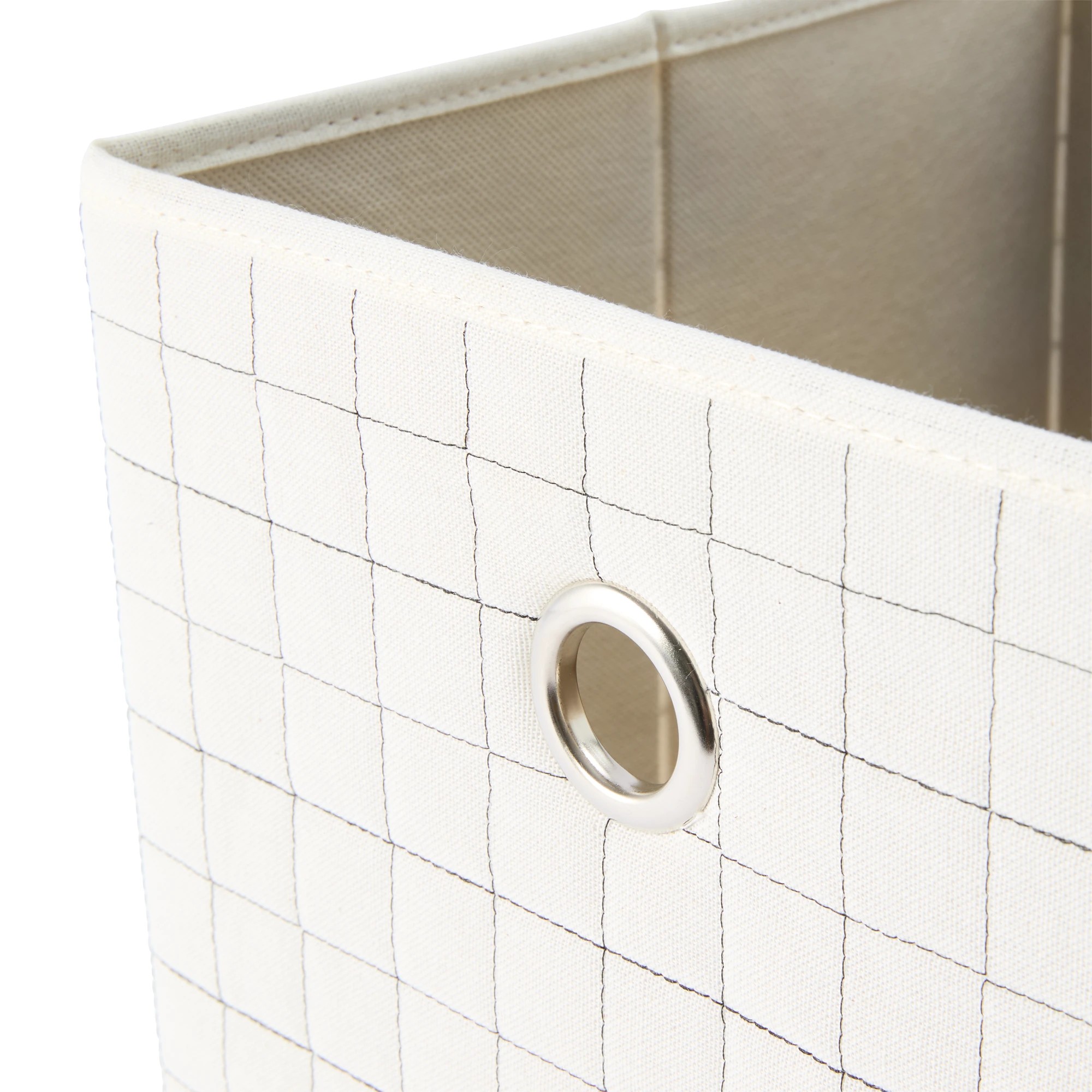 7 Collapsible Storage Cube - Beige, 7 of 8