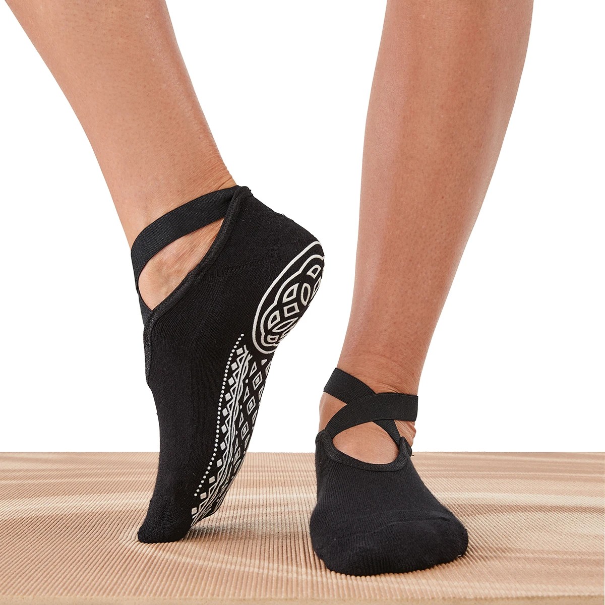 4 2 Pack Yoga Socks, 4 of 10