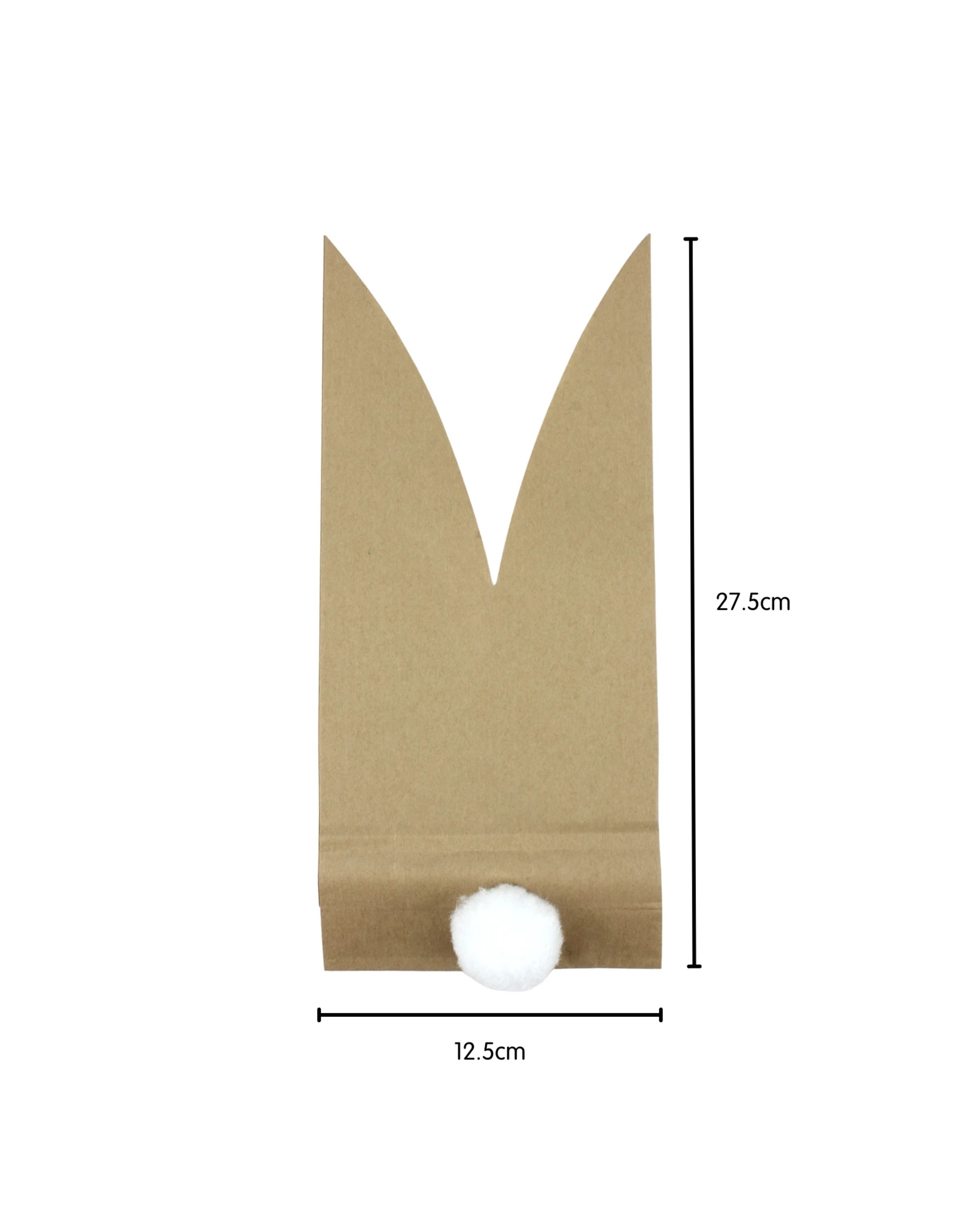 2 Unique Fluffy Bunny Tail Paper Lolly / Treat Bags Pack of 8, 2 of 2