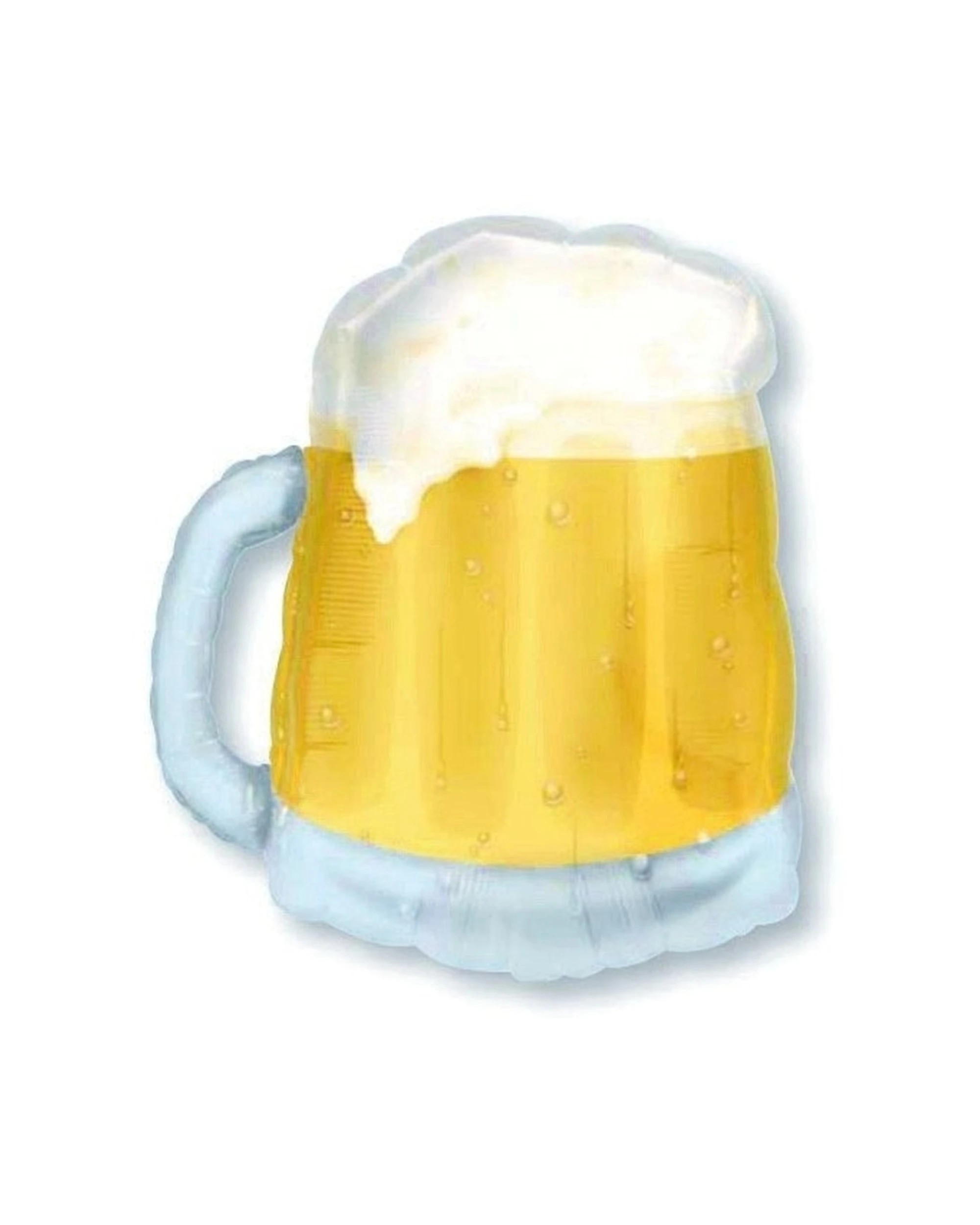 1 Anagram SS See-Through Beer Mug P35 Balloon Party Decoration Foil Material Balloon - Yellow, 1 of 1