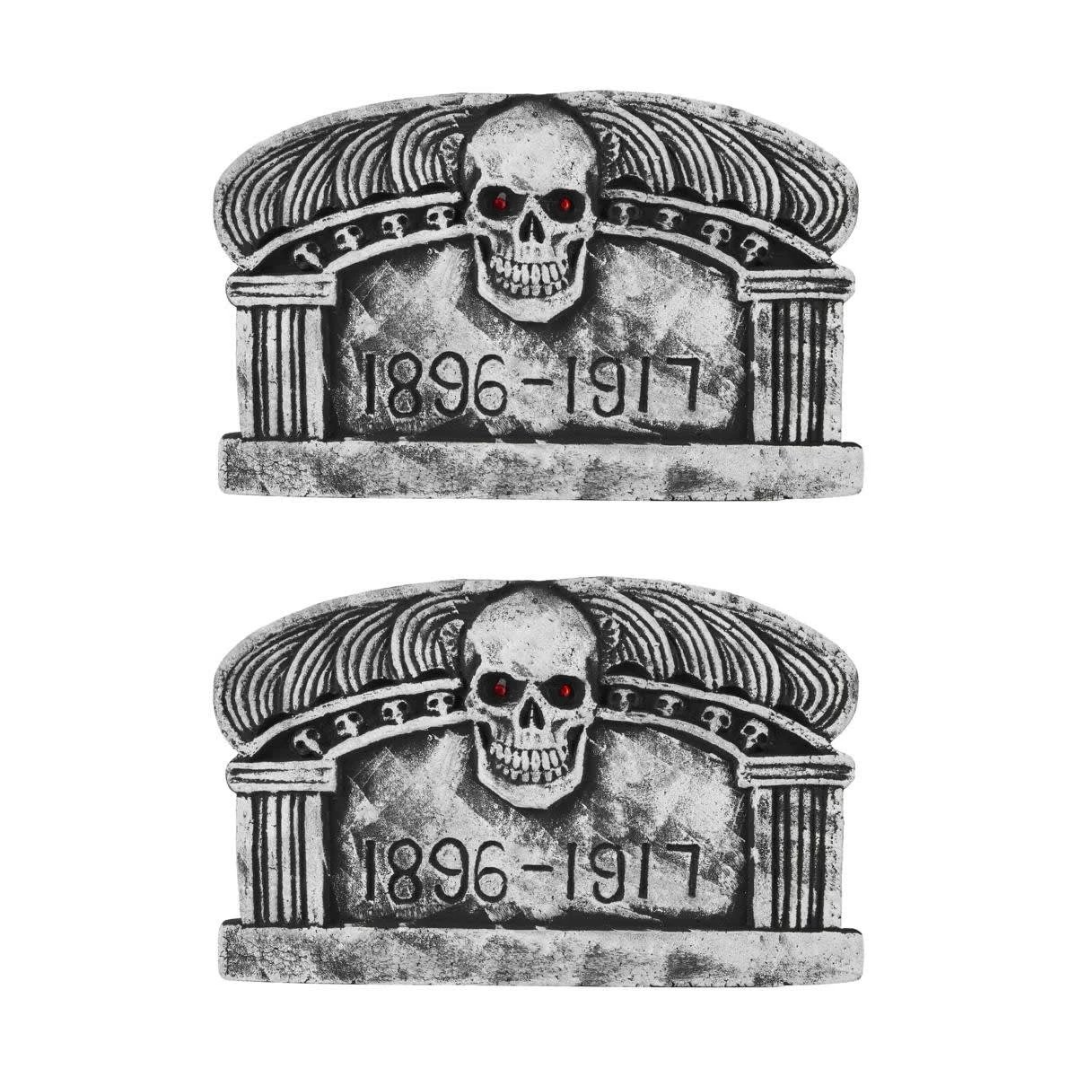 1 2 Pack Foam Tombstones, 1 of 5