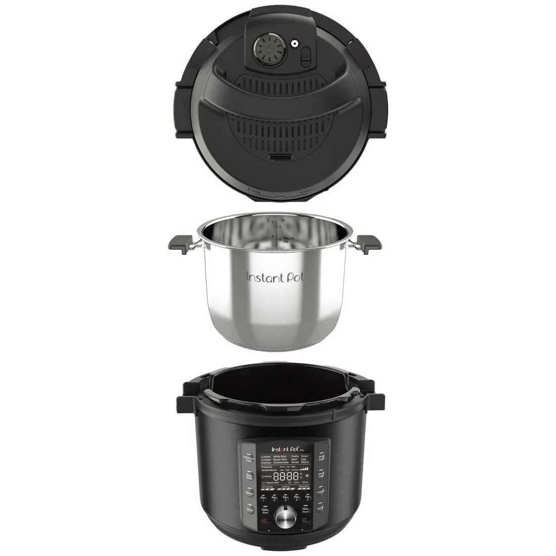5 Instant Pot 8Ltr Pro Multi-Cooker-Black, 5 of 5
