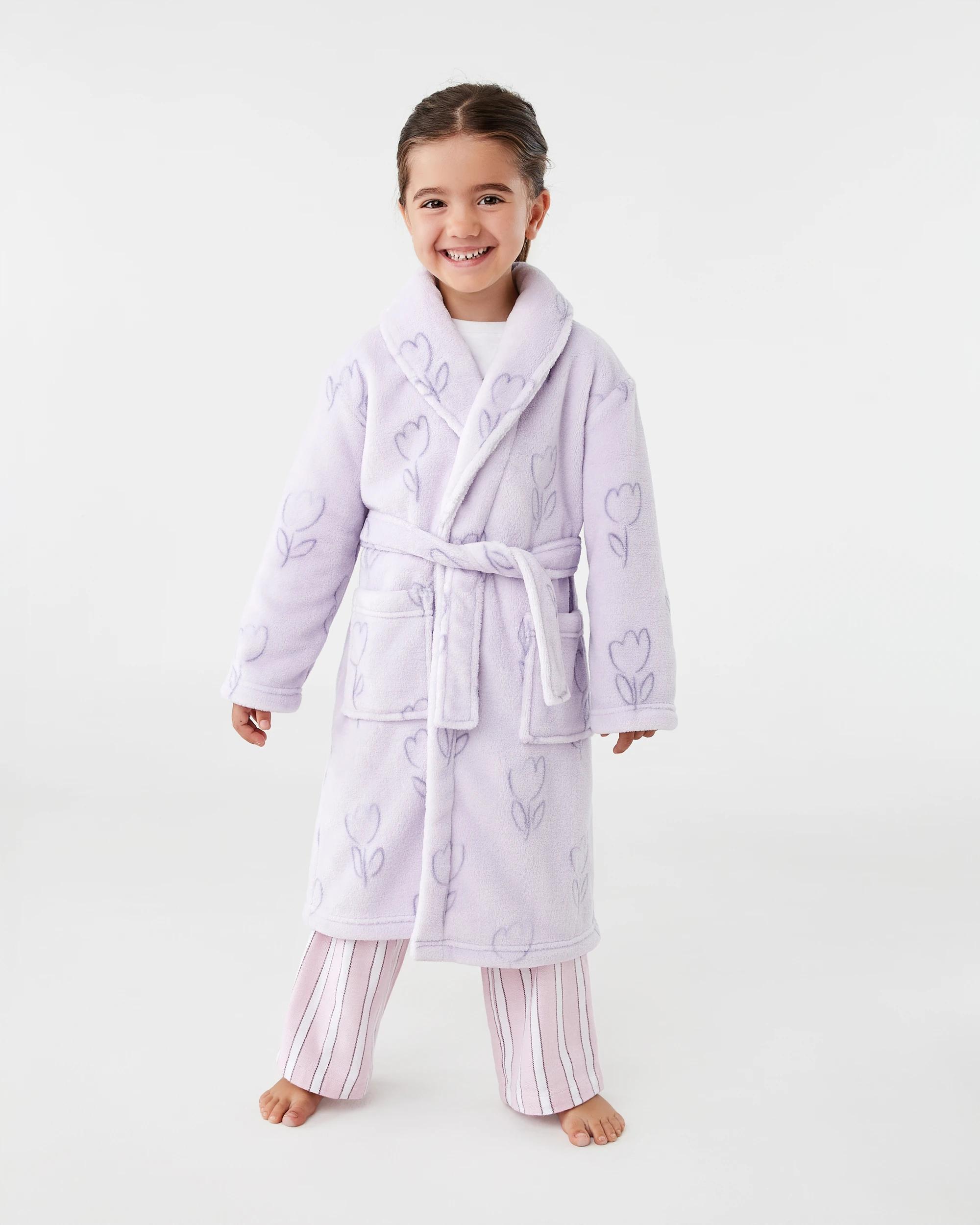 1 Print Gown Prp Tulp, 1 of 6