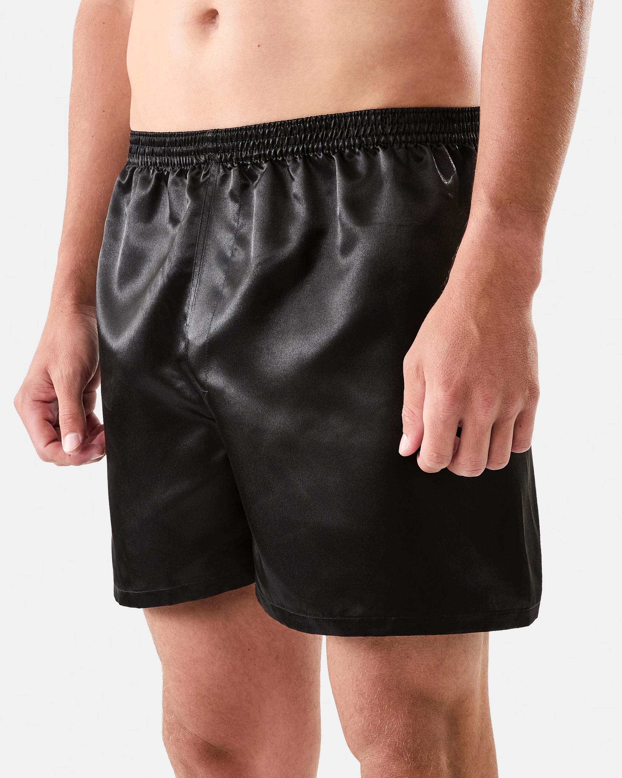 4 2 Pack Satin Boxers Blk Dice, 4 of 6