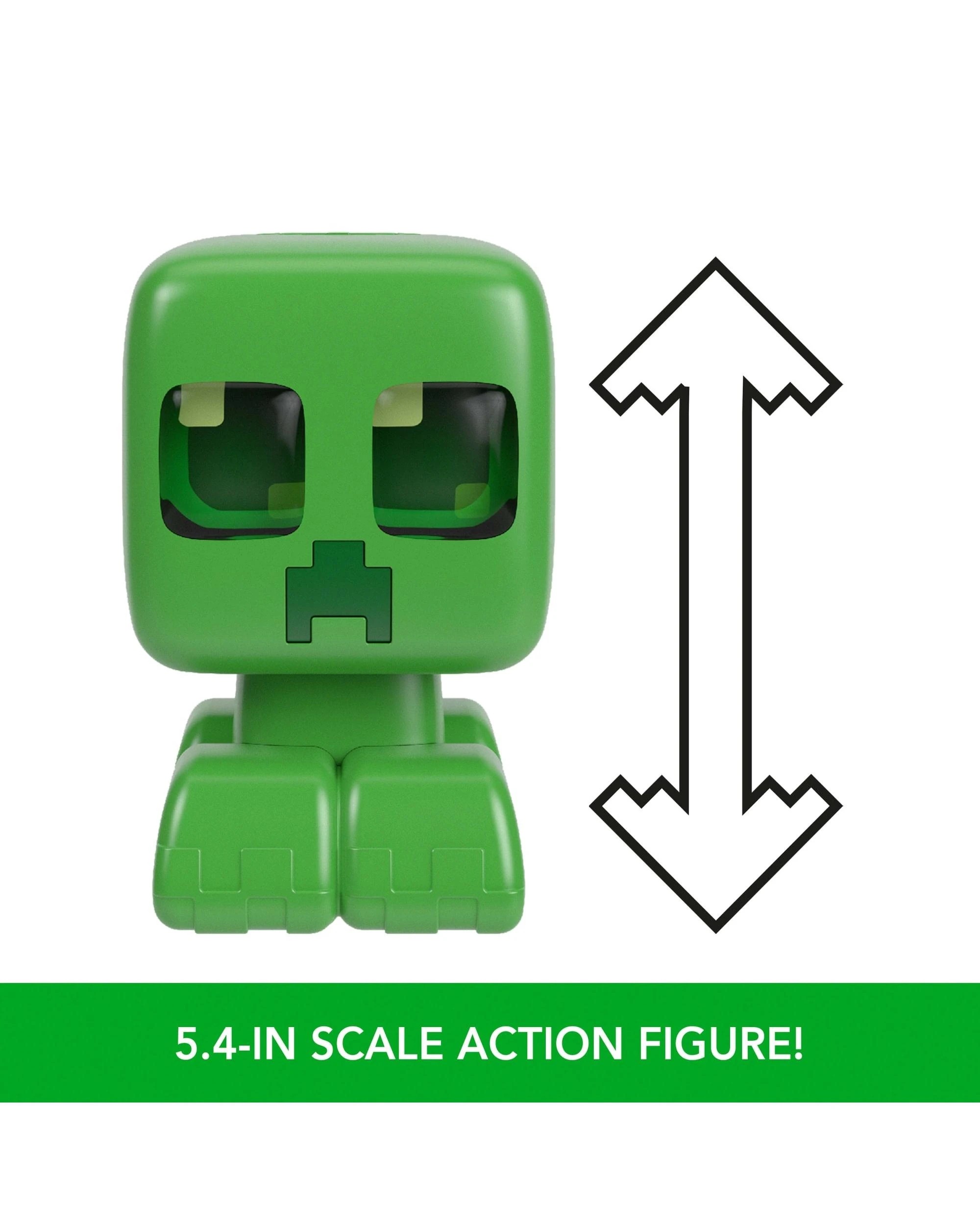 4 Minecraft My Pet Creeper Interactive Action Figure, 4 of 6