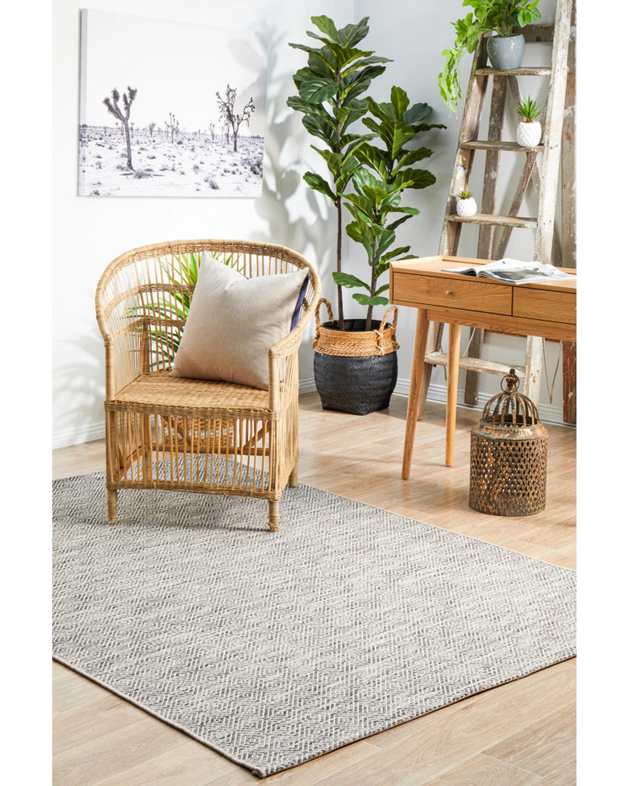 3 Rug Culture Terrace 5500 Grey - Polypropylene Indoor/Outdoor Rug - Grey, 3 of 9