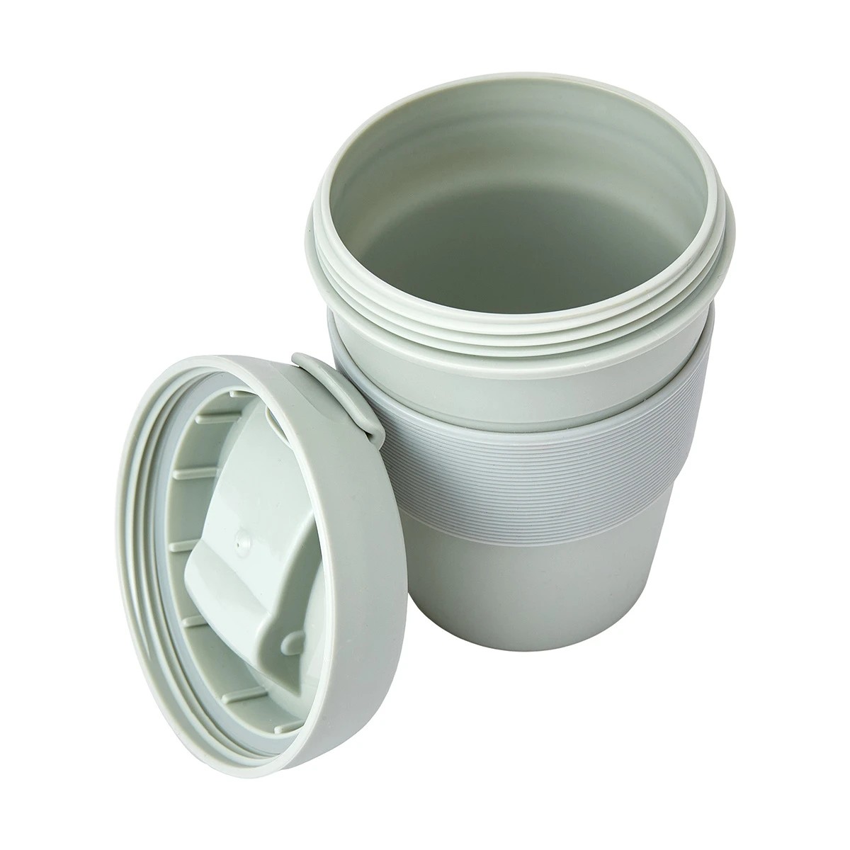 4 430ml Sage Green Reusable Travel Cup, 4 of 8