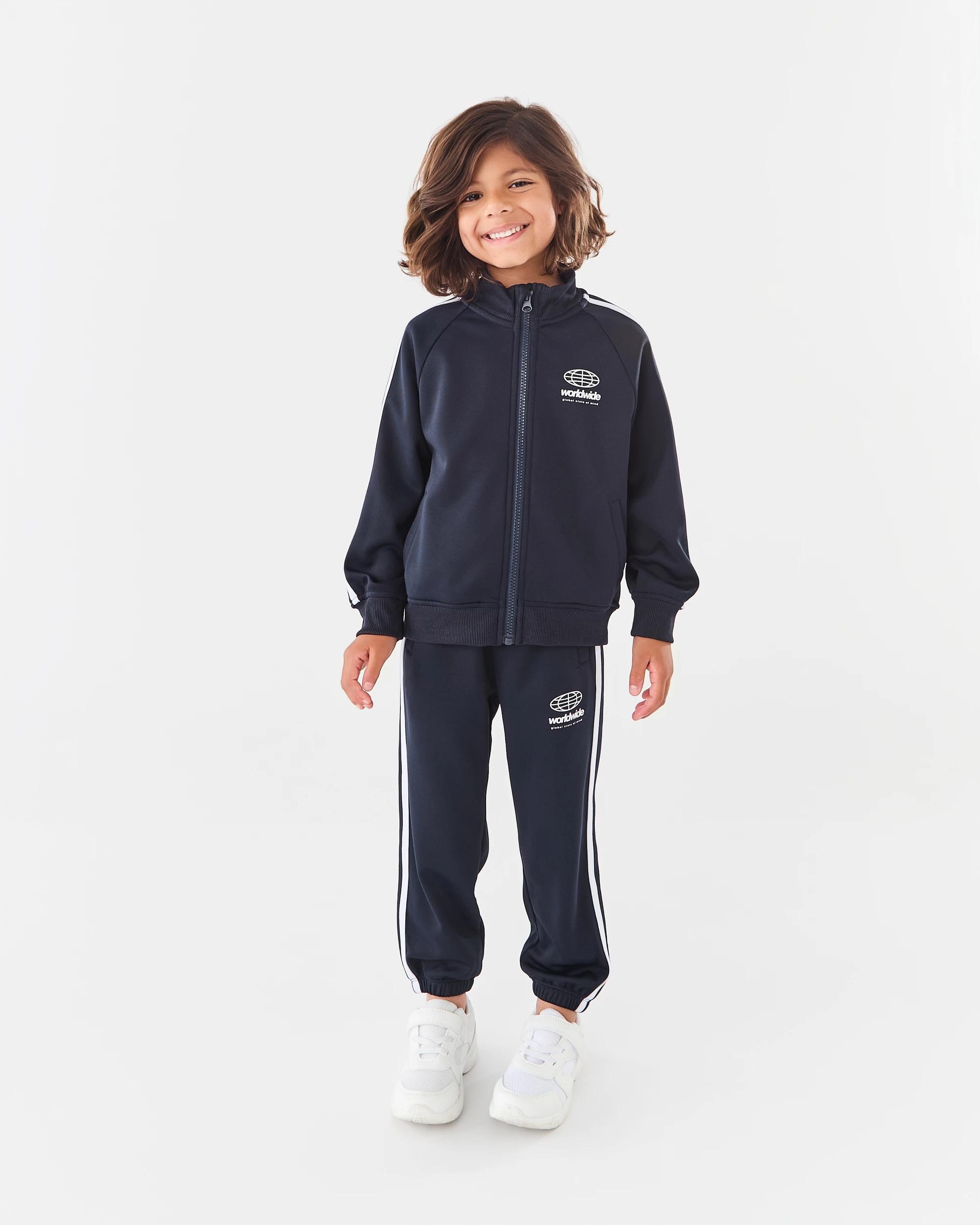 5 Tricot Trackpants Blu Slogan, 5 of 6