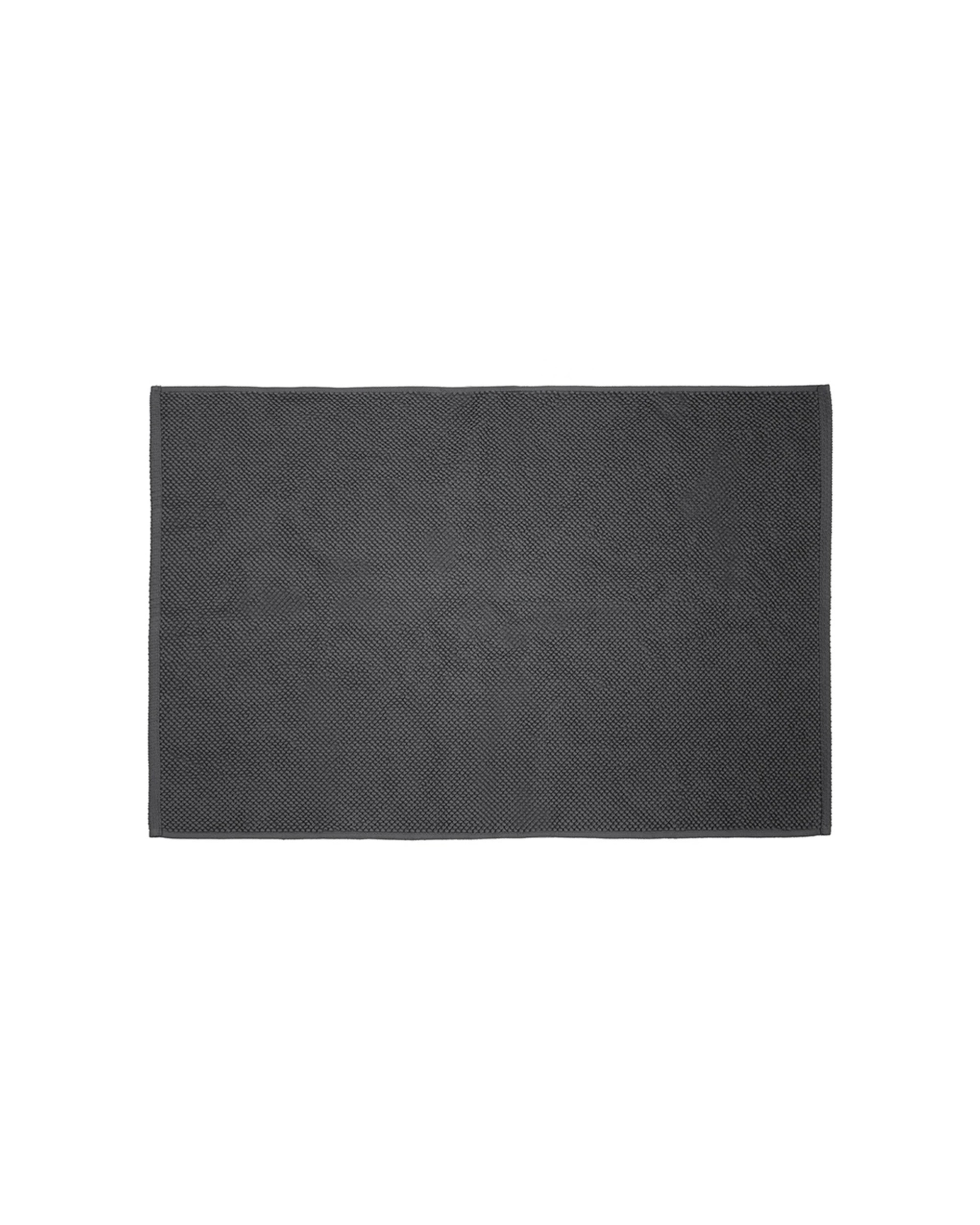 2 Bambury Angove 950gsm Soft Absorbent Cotton Bath Mat 4PK 50x80cm - Charcoal, 2 of 5