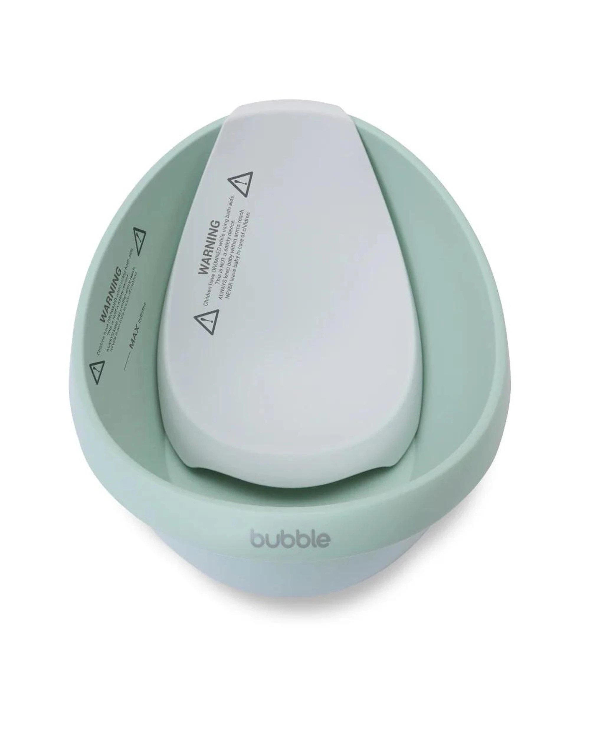 5 Bubble Baby Bath with Bath Seat & Newborn Insert  Sage, 5 of 10