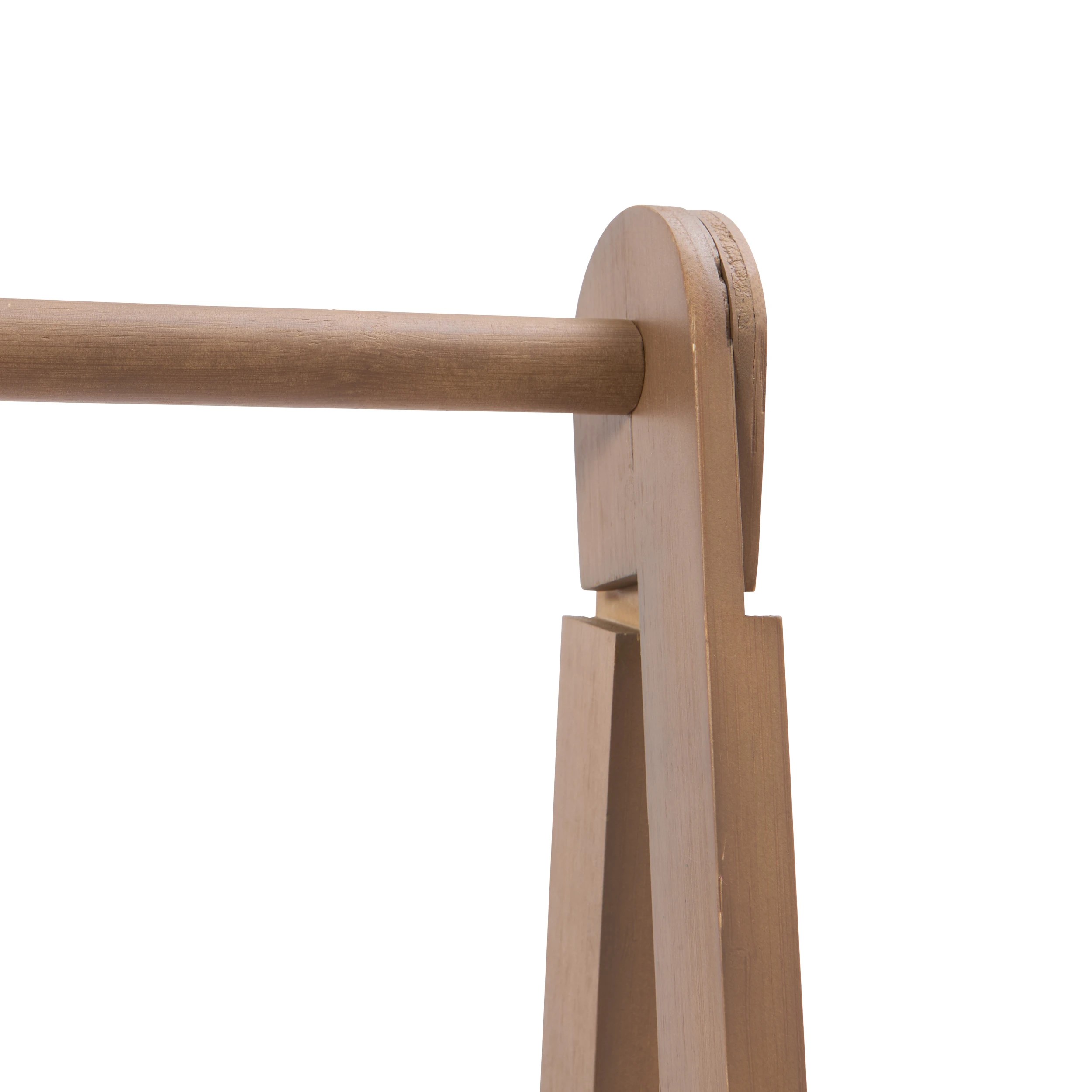 8 Walnut Look Garment Rack, 8 of 8