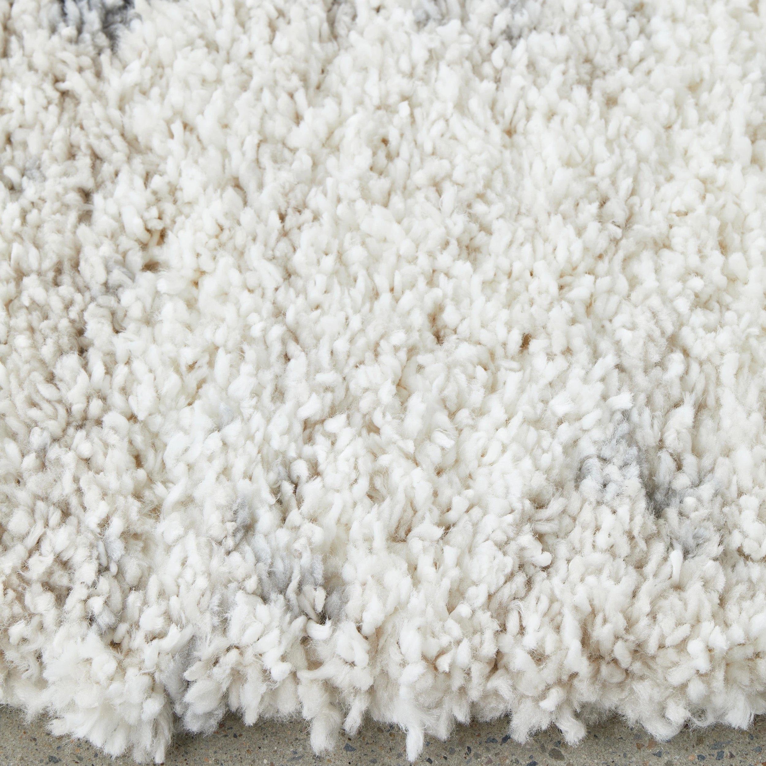 3 Common Ground Rugs Nocturne 230x160cm - Medium Shag Rug - White, 3 of 6