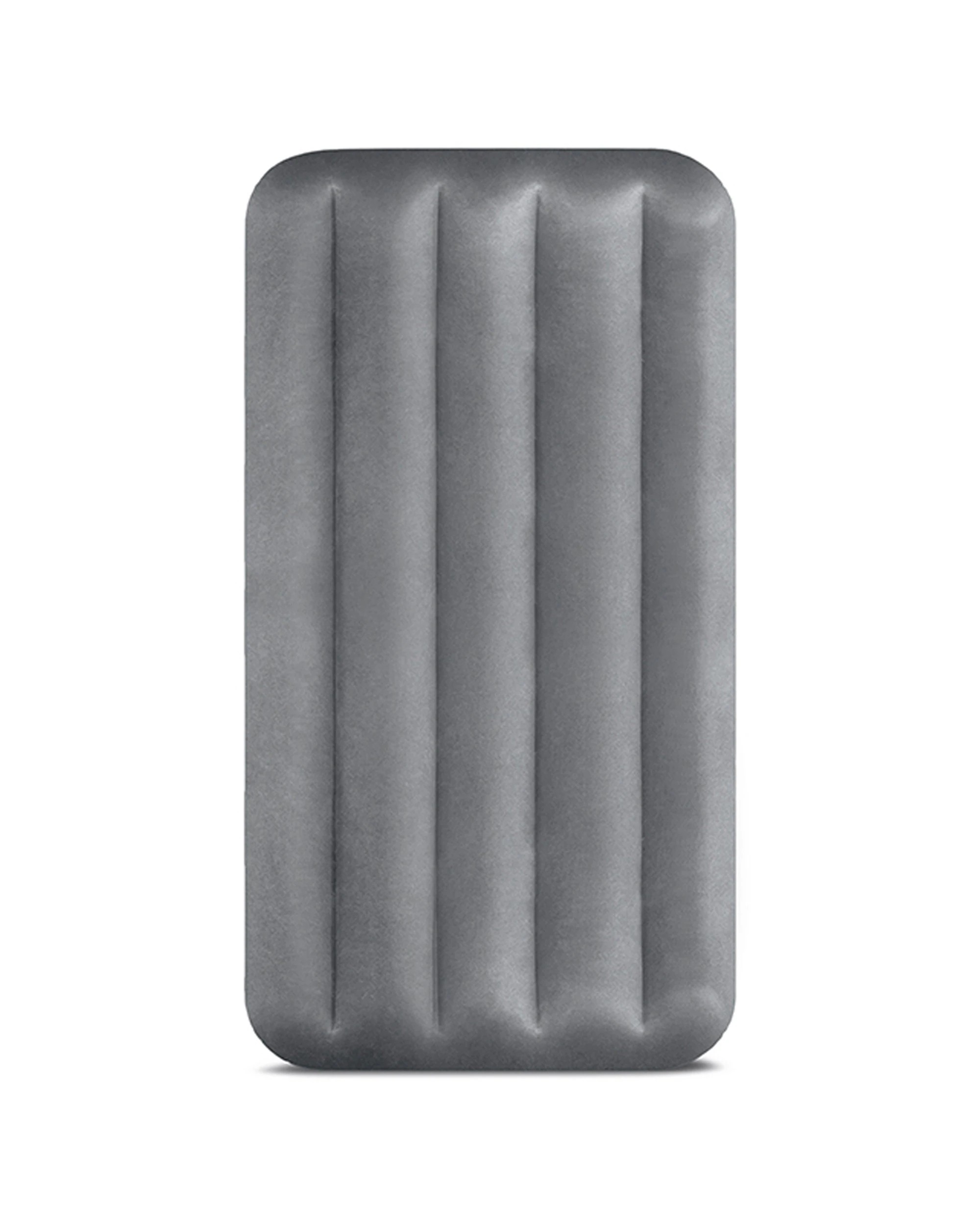 3 Intex Dura-Beam Prestige Inflatable Airbed w/ Built-In USB Pump - Twin Bed - Grey, 3 of 7