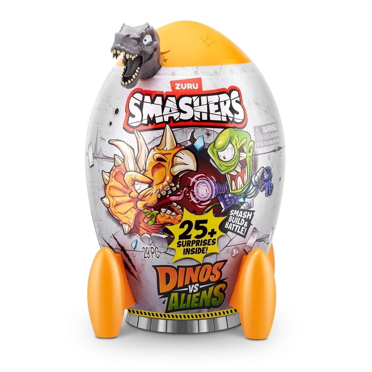 1 29 Piece Zuru Smashers Dinos vs Aliens - Assorted, 1 of 9