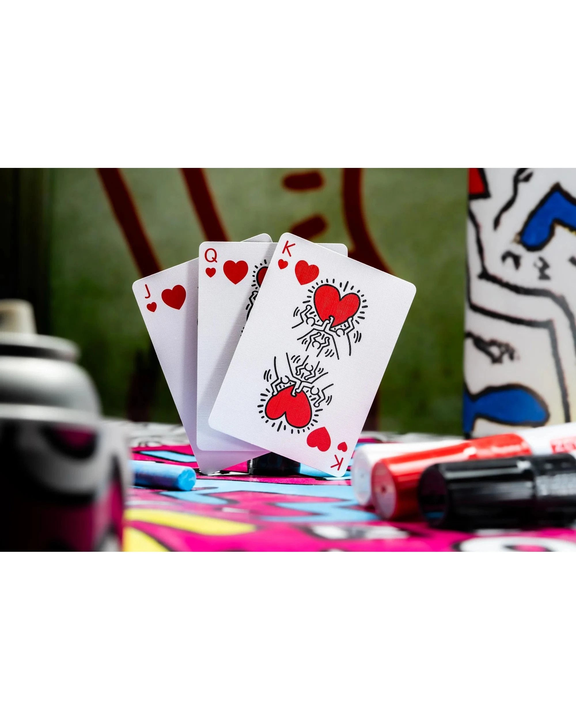 6 theory11 Keith Haring Playing Cards, 6 of 8