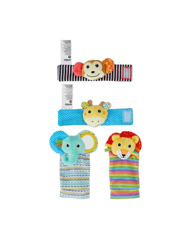 Wrist Rattles and Foot Fin