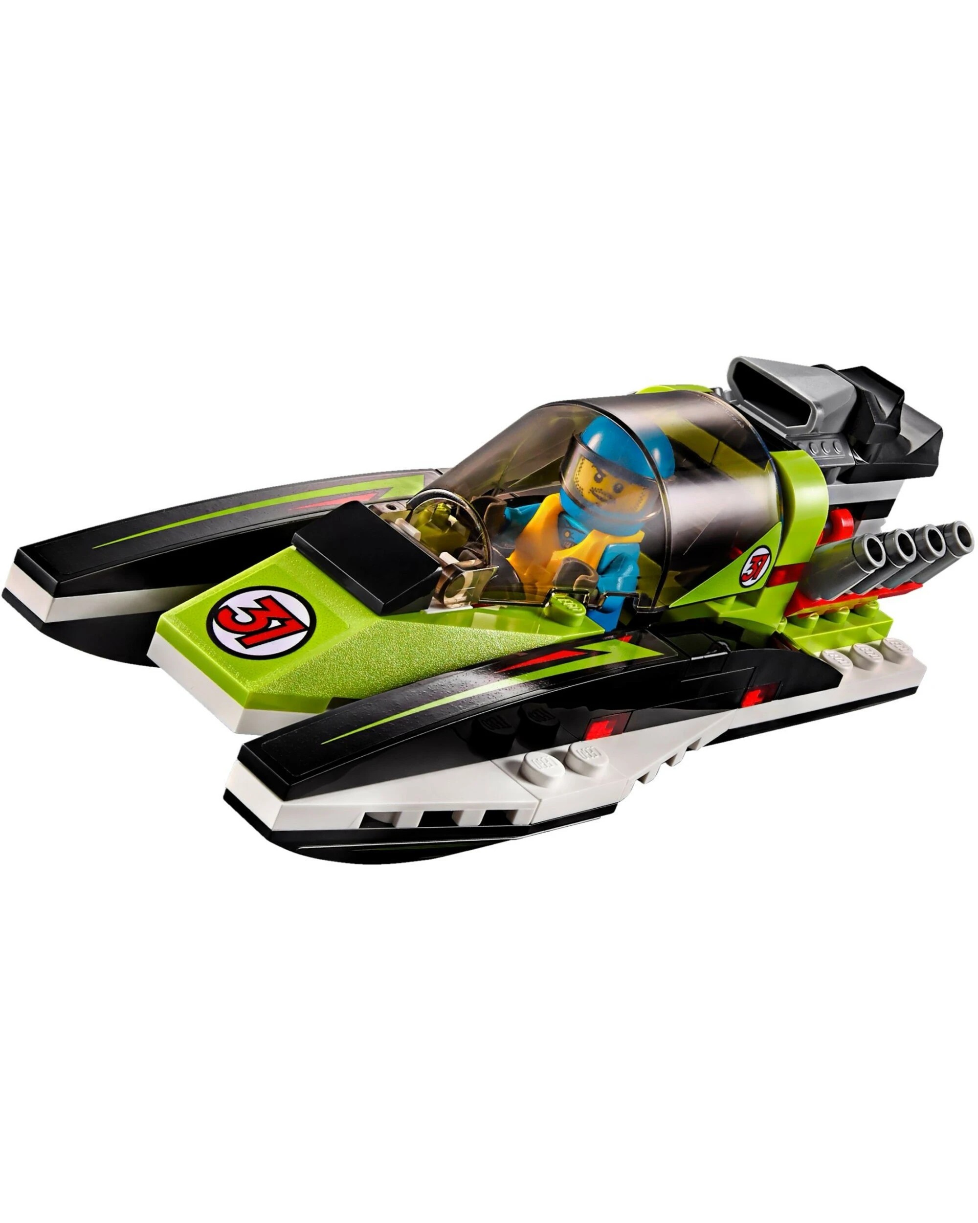 2 LEGO 60114 Race Boat: Speed Champion Building Set, 2 of 5