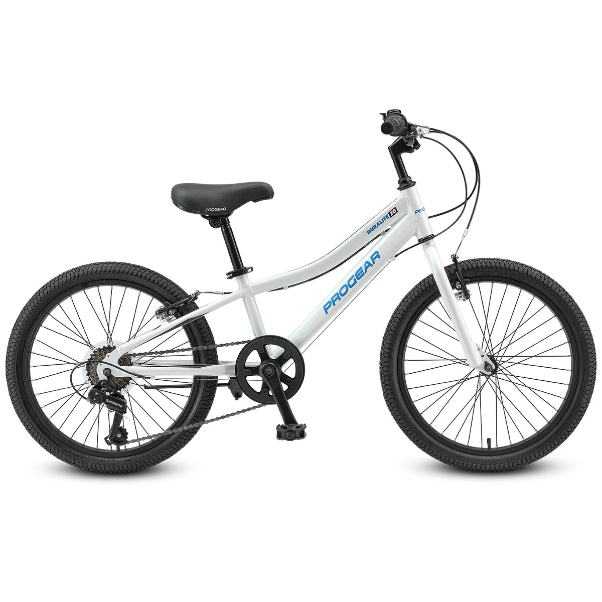 2 Progear DuraLite 7 Speed Kids Bike 20" - Pearl White, 2 of 3