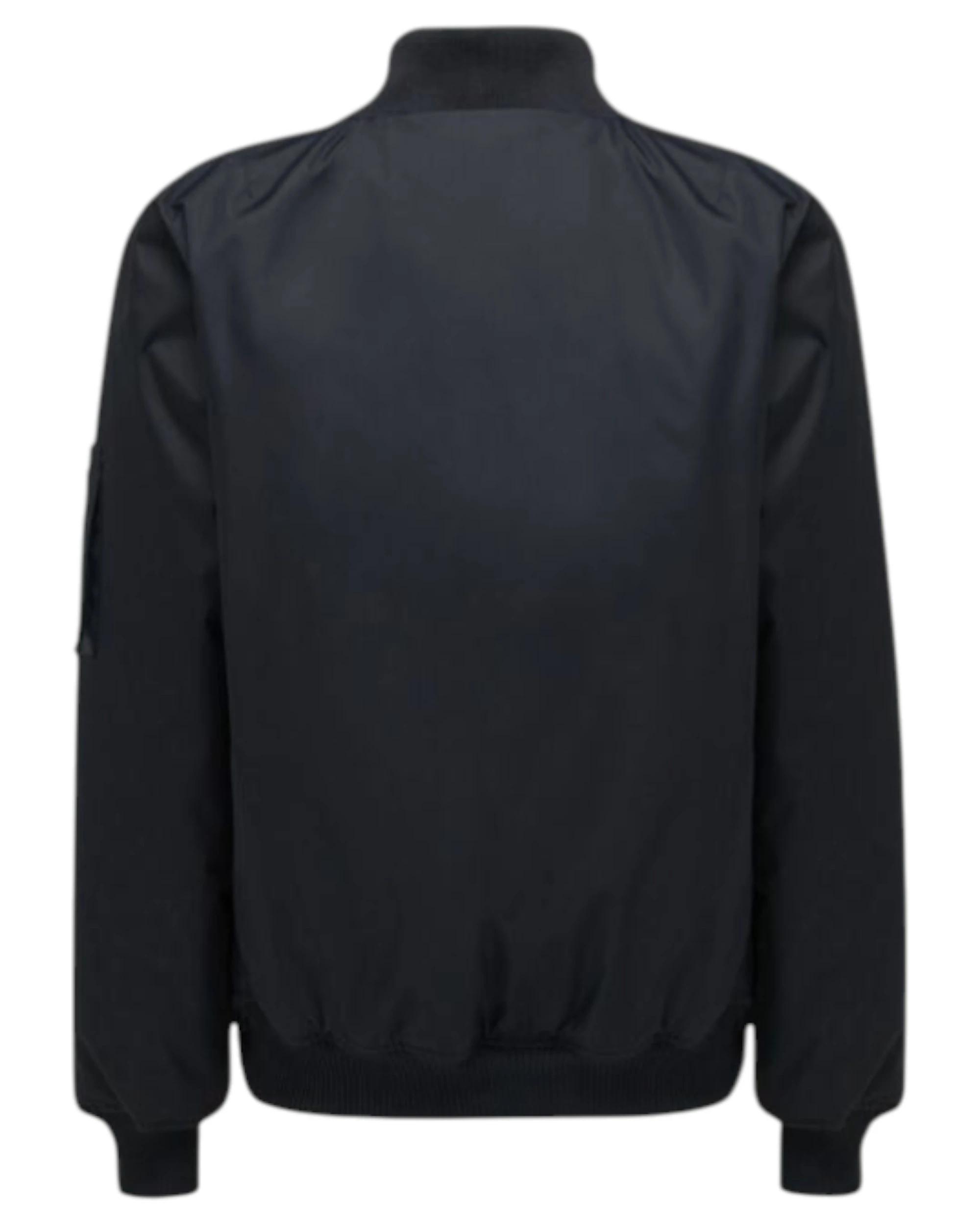 2 Hard Yakka Mens Bomber Jacket Waterproof Winter Zip Up Navy NAVY, 2 of 6