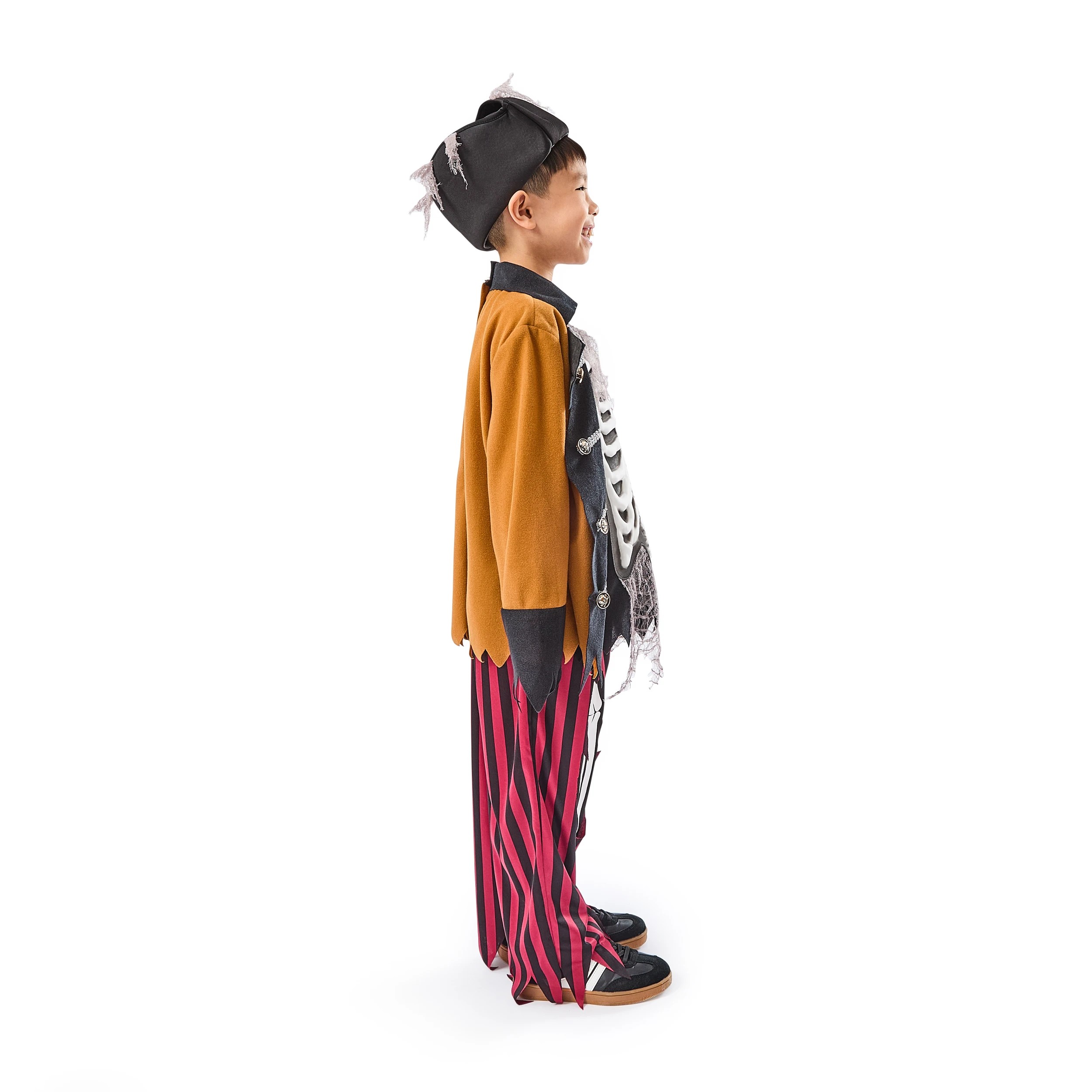 3 3 Piece Zombie Pirate Costume - Ages 6-8, 3 of 10