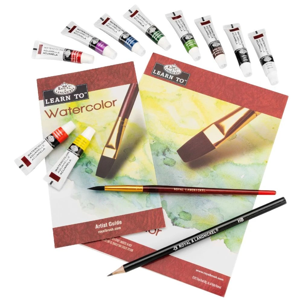 4 Royal & Langnickel Learn To Art Watercolour Set 21 Piece, 4 of 6