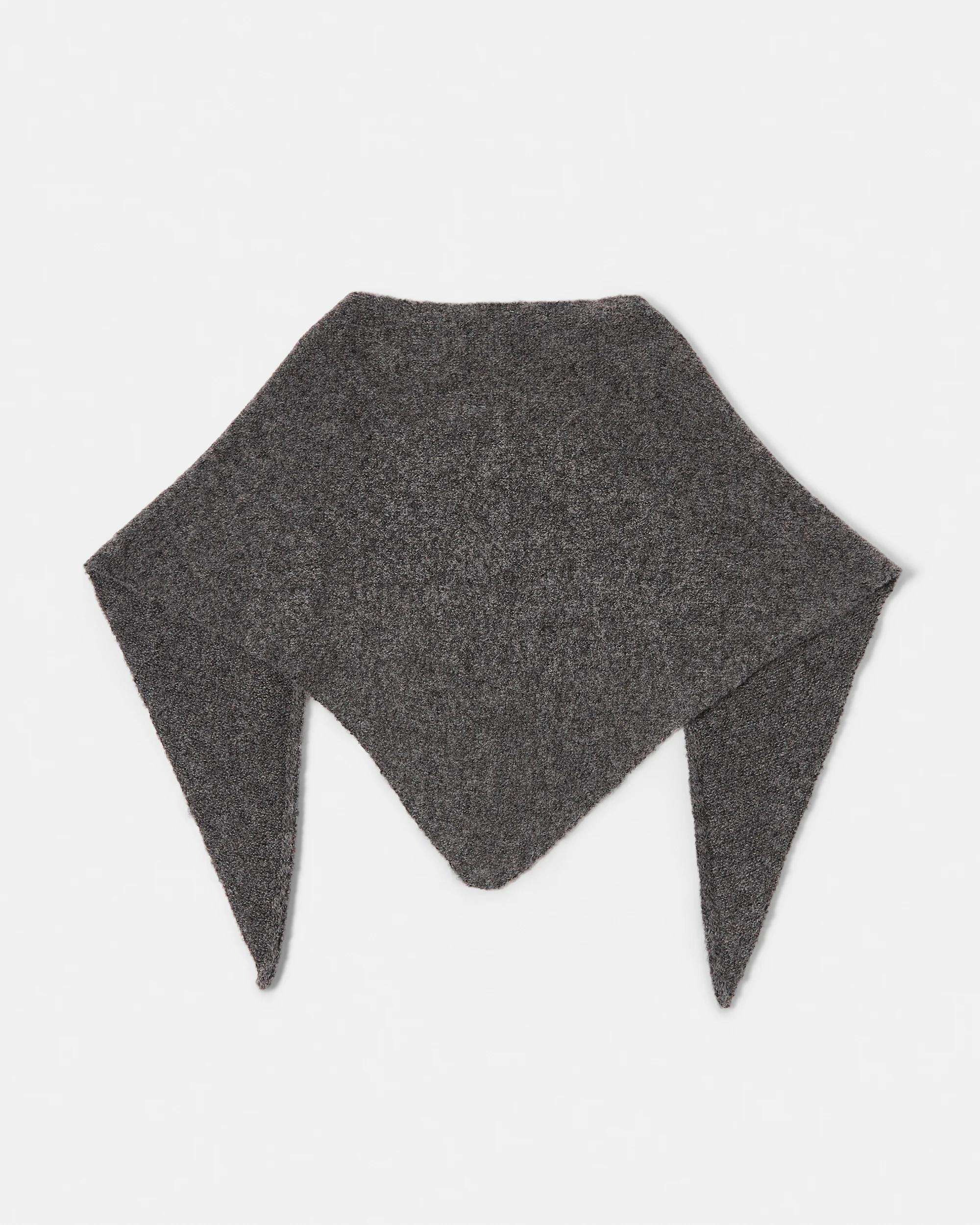2 Triangle Scarf Gry Chmrle, 2 of 4