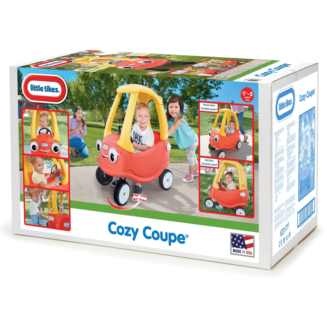 4 Little Tikes Cozy Coupe - Red, 4 of 10