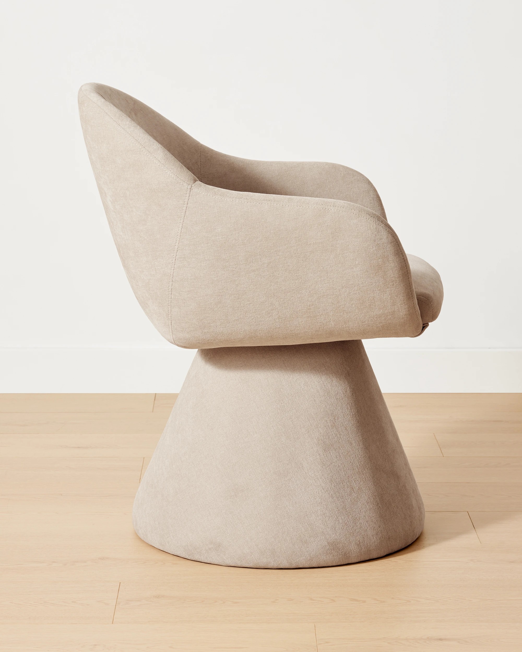 3 Gigi Swivel Dining Chair - Natural, 3 of 7
