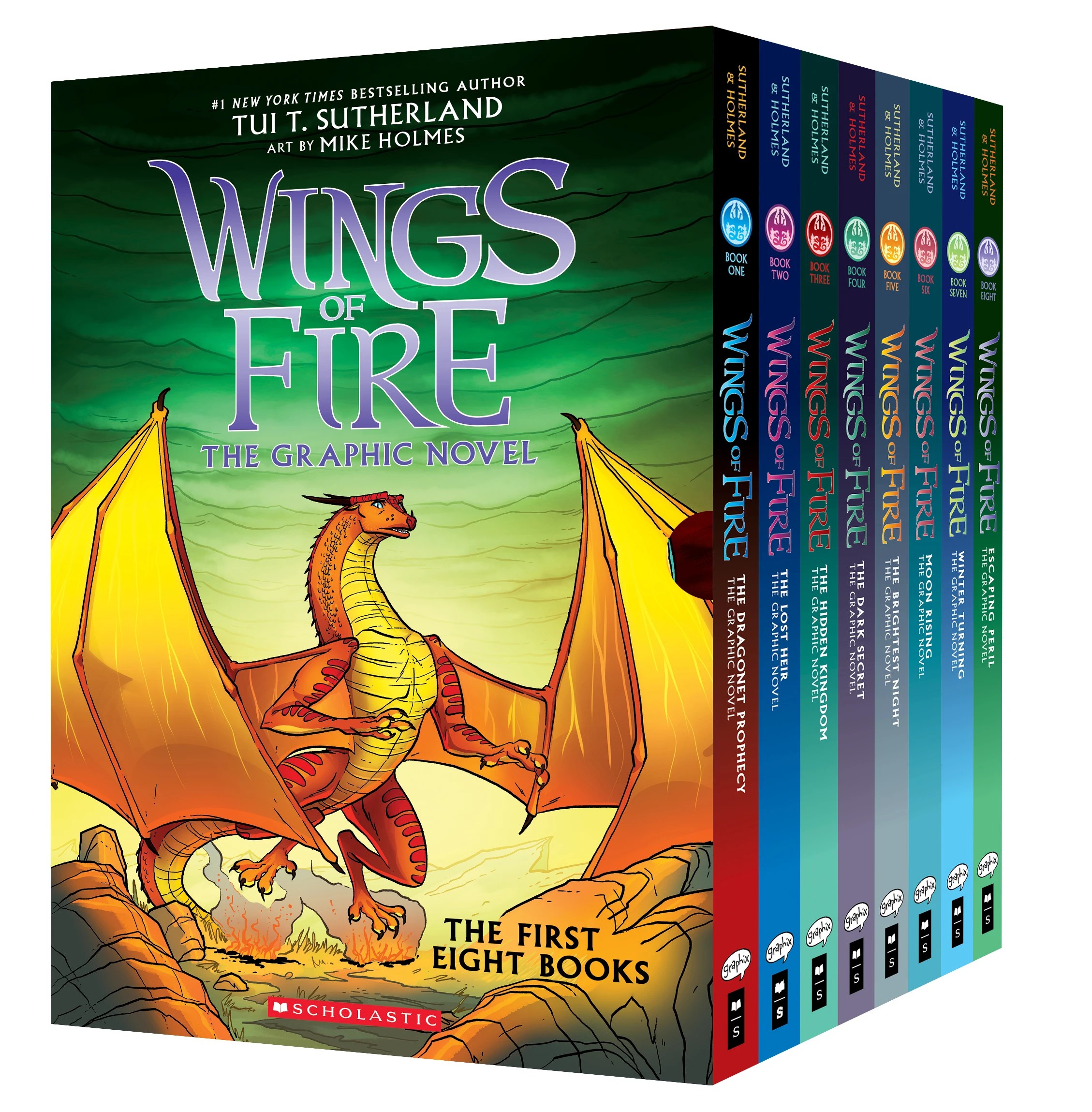 1 Wigs of Fire: The Graphic Novel by Tui T. Sutherland - Book, 1 of 1